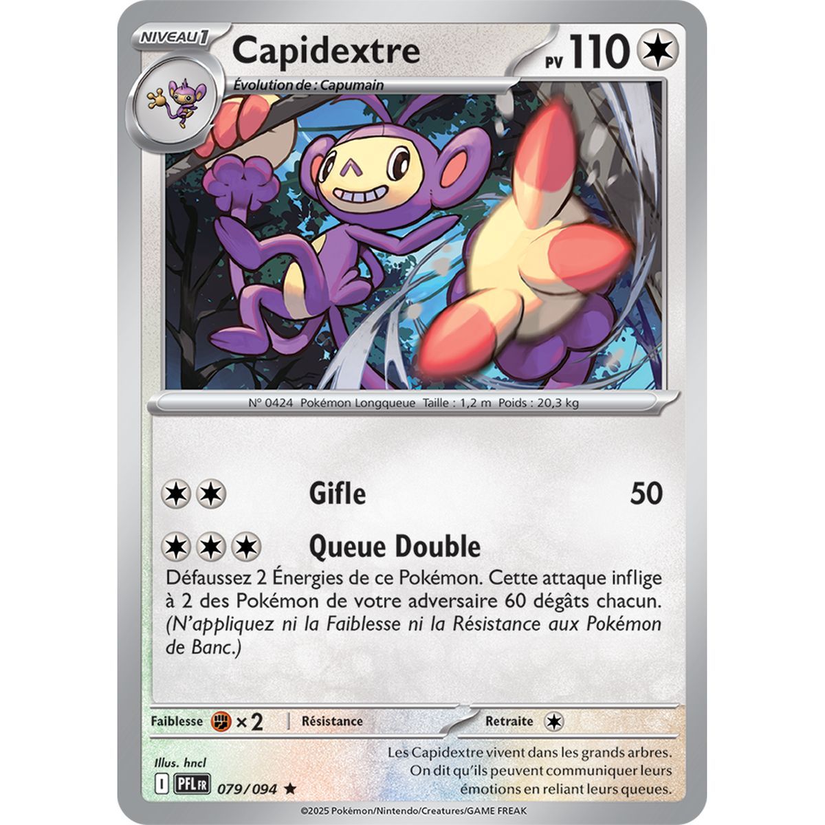 Ambipom - Holo Rare 79/94 - Mega-Entwicklung 2 Phantasmagorische Flammen