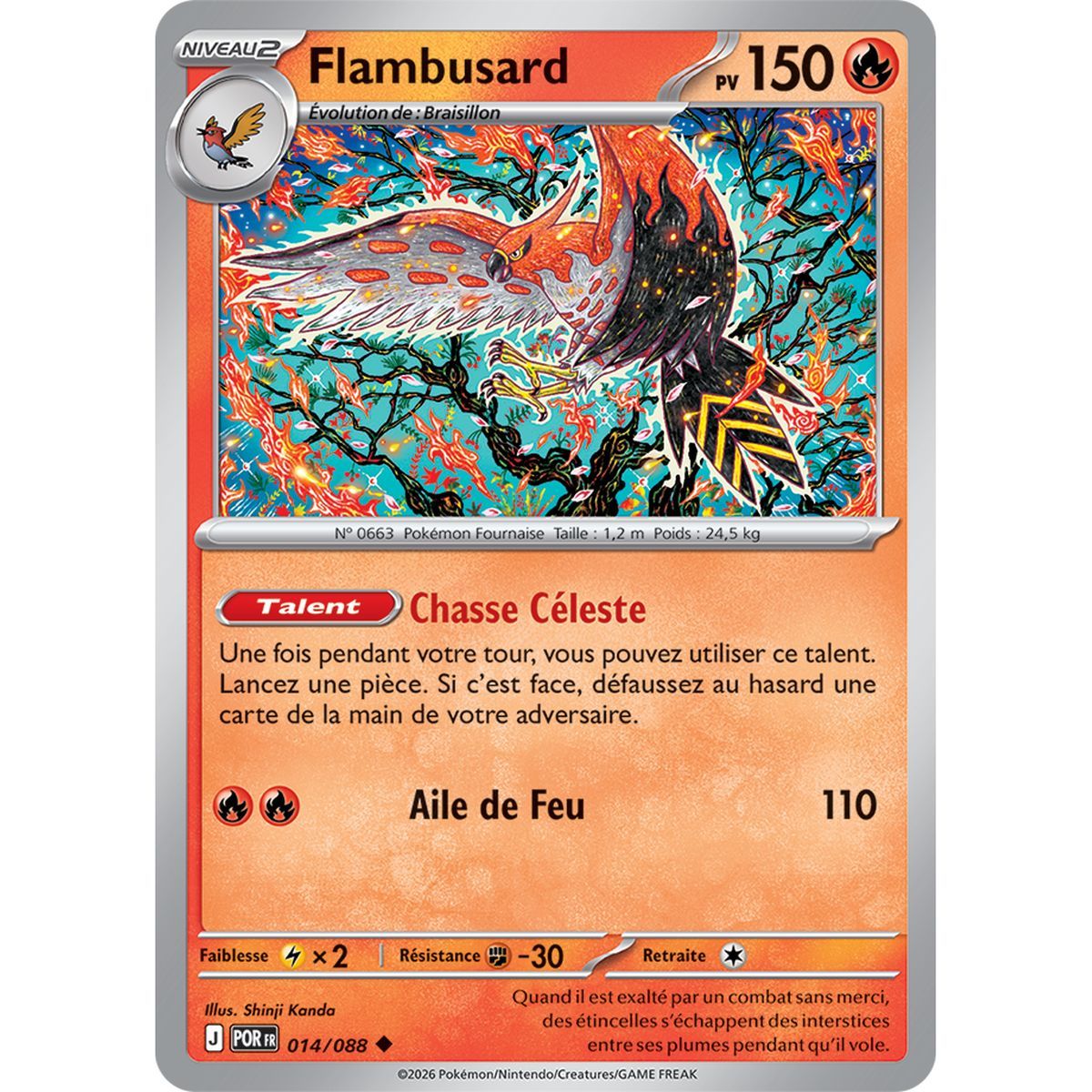 Talonflame – Reverse 14/88 – ME03 – Pokémon – Mega-Entwicklung: Perfekte Balance