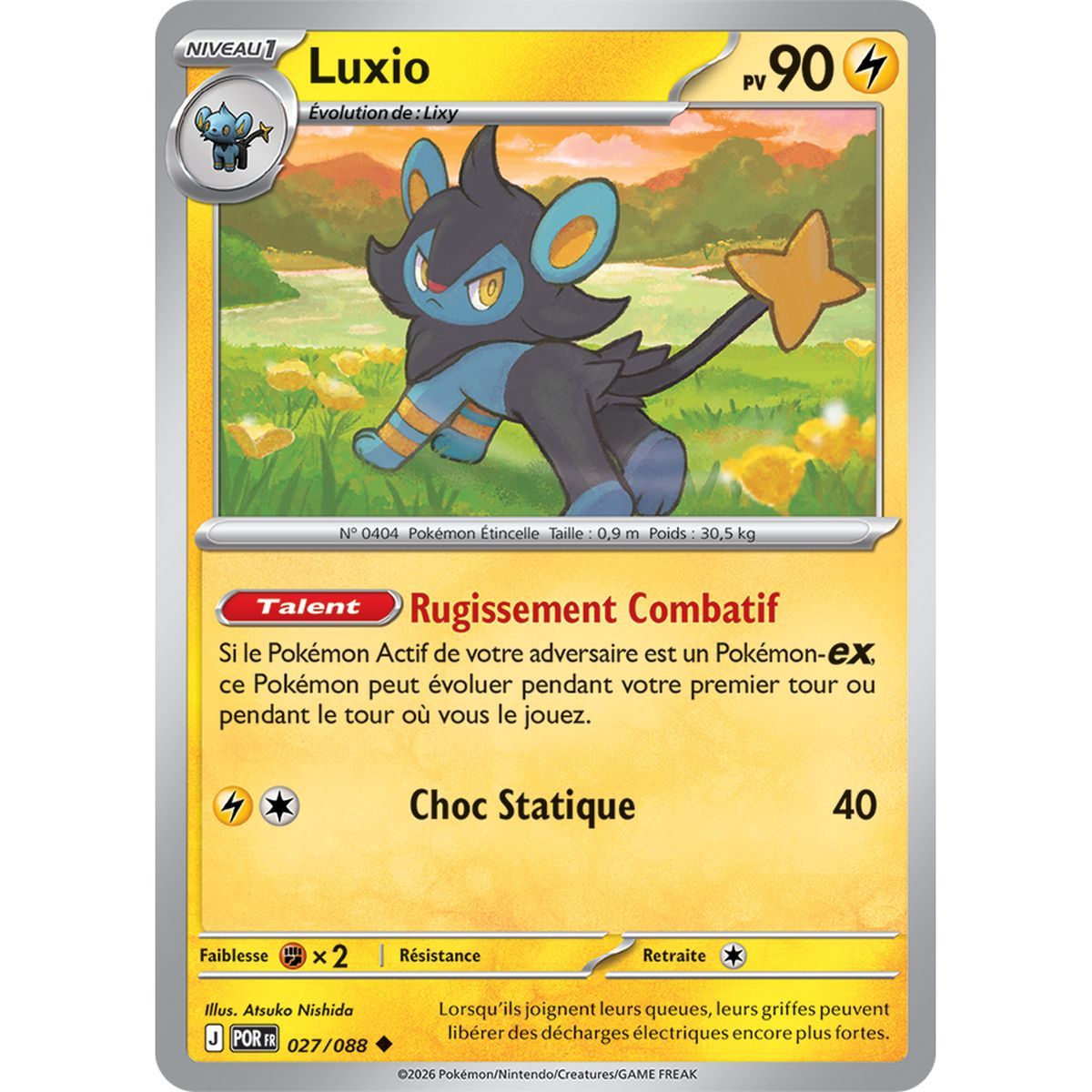 Luxio – Reverse 27/88 – ME03 – Pokémon – Mega-Entwicklung „Perfect Balance“