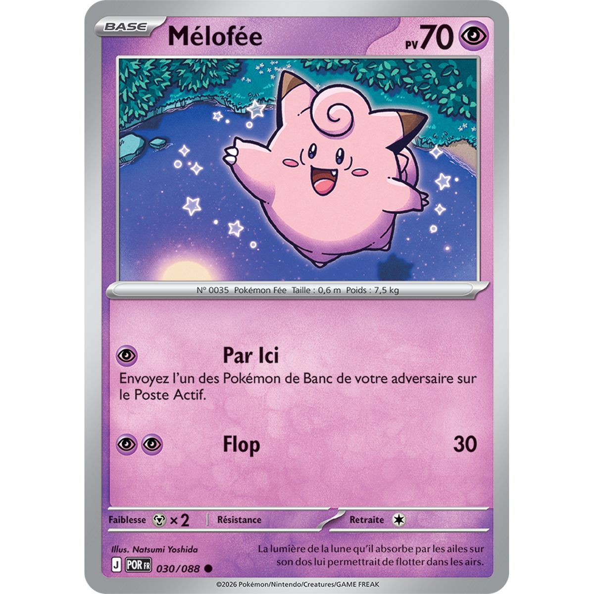 Clefairy – Häufig 30/88 – ME03 – Pokémon – Mega-Entwicklung „Perfekte Balance“