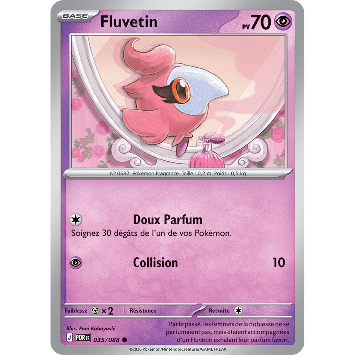 Fluvetin – Häufig 35/88 – ME03 – Pokémon – Mega-Entwicklung „Perfektes Gleichgewicht“