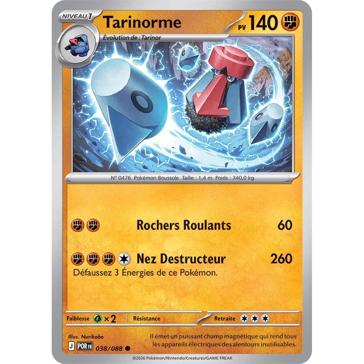 Tarinorme - Reverse 38/88 - ME03 - Pokémon - Mega-Entwicklung Perfekte Balance
