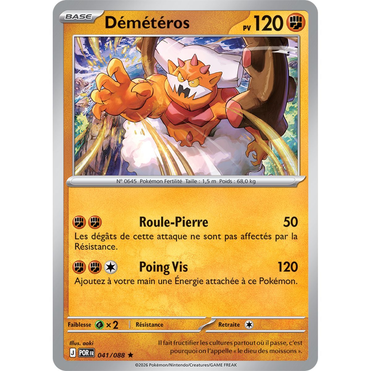 Landorus – Reverse 41/88 – ME03 – Pokémon – Mega-Entwicklung „Perfect Balance“