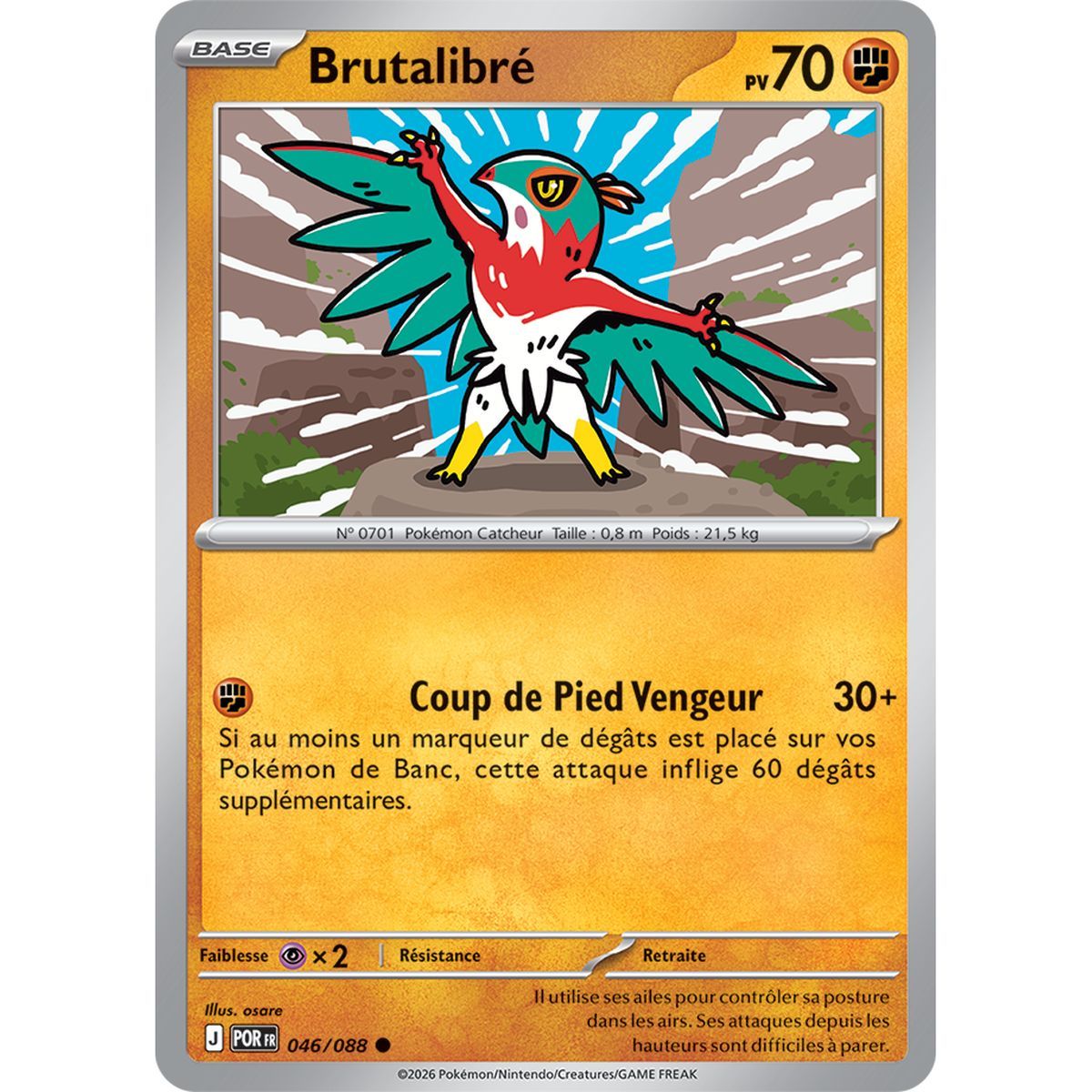 Brutalibré - Reverse 46/88 - ME03 - Pokémon - Mega-Entwicklung Perfekte Balance