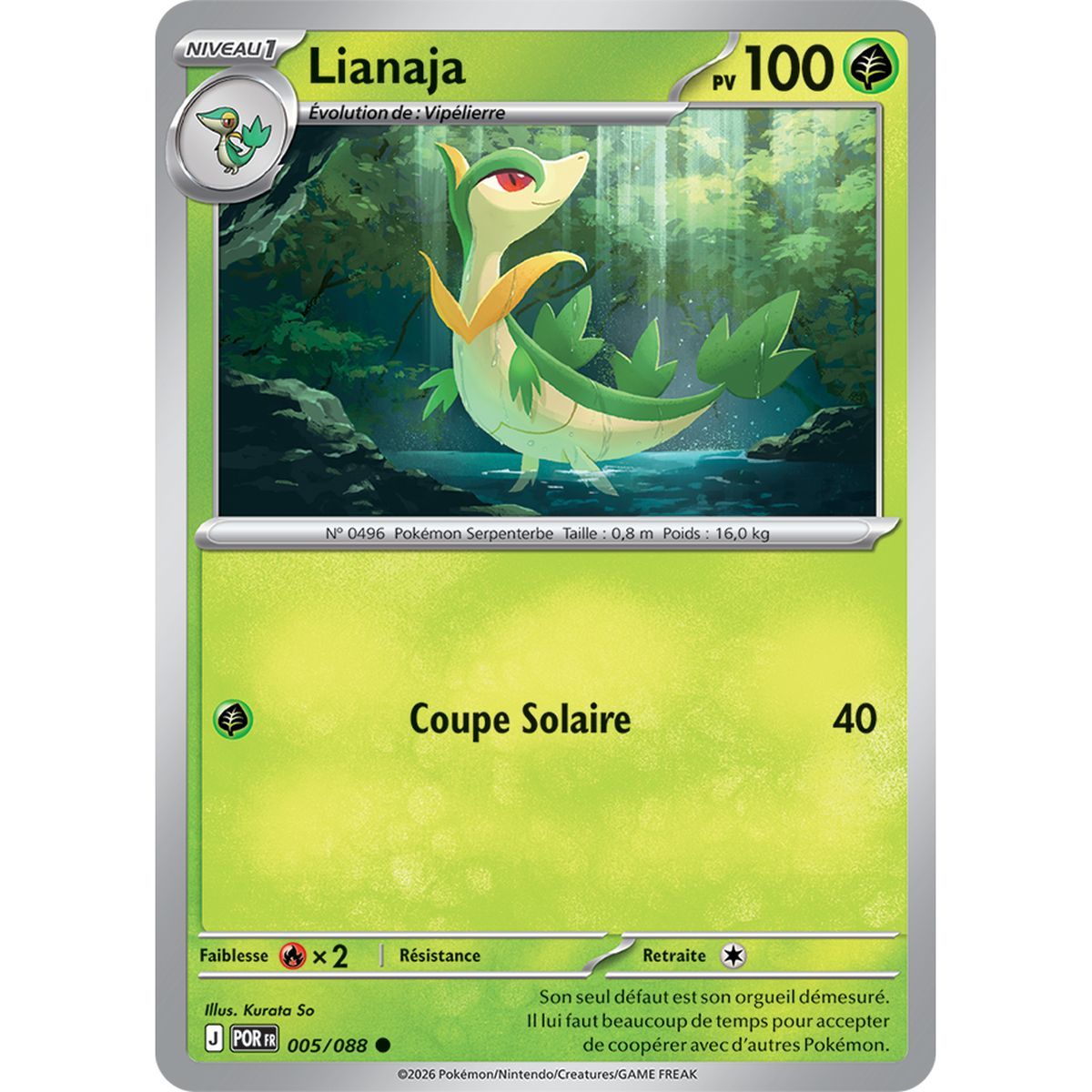 Lianaja – Häufig 5/88 – ME03 – Pokémon – Mega-Entwicklung „Perfekte Balance“