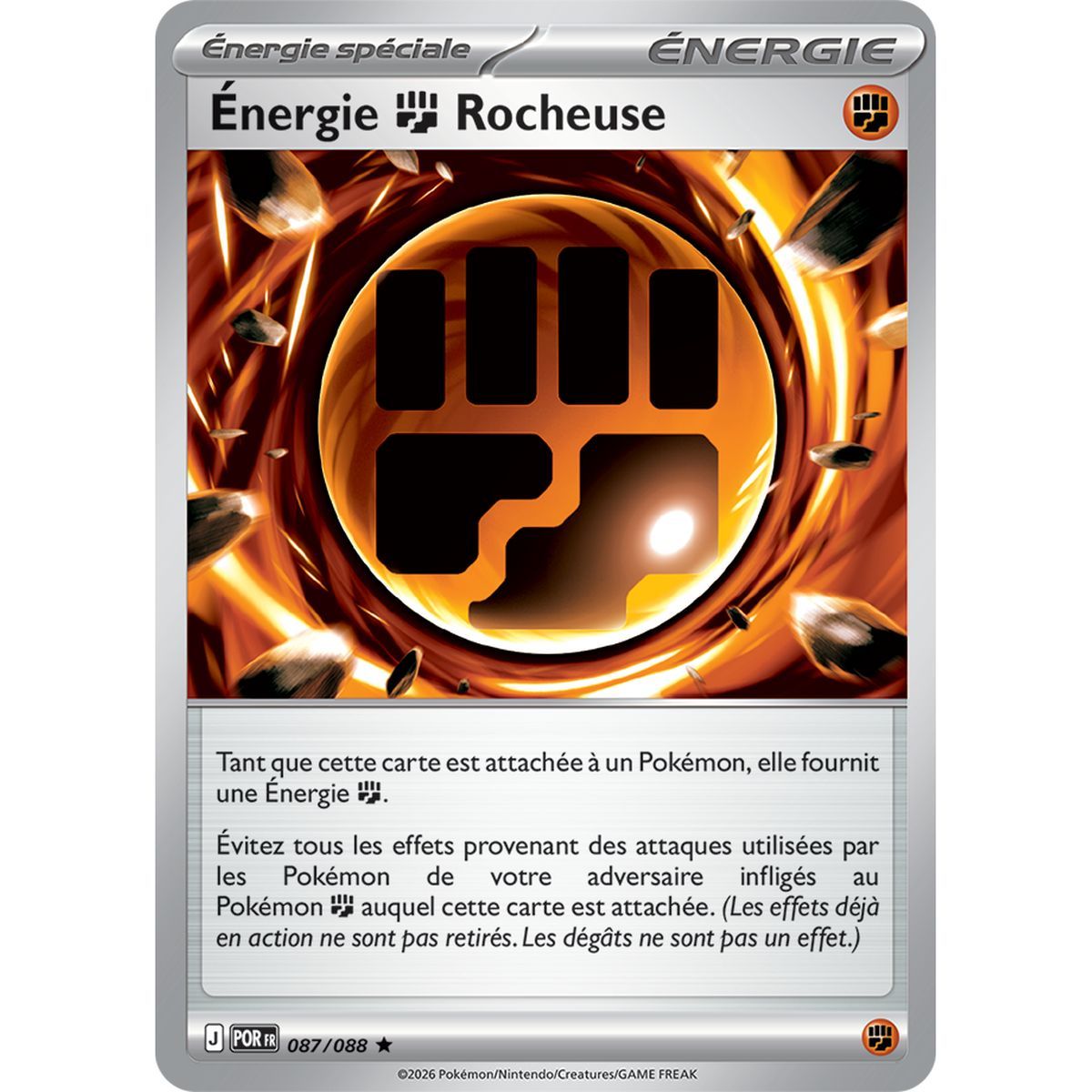 Rocky Energy Fighting - Reverse 87/88 - ME03 - Pokémon - Mega Evolution Perfect Balance