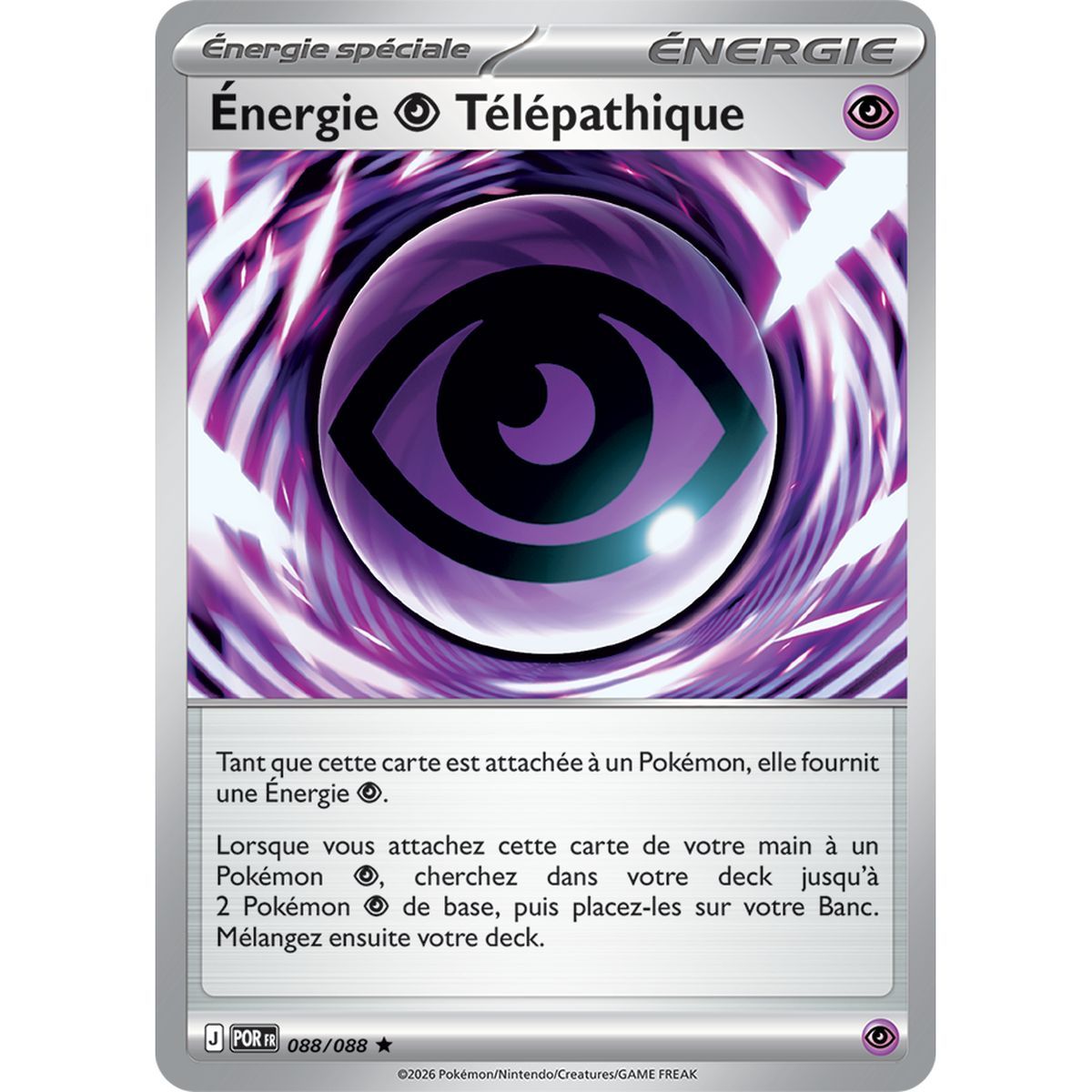 Psychische telepathische Energie – Holo Rare 88/88 – ME03 – Pokémon – Mega-Entwicklung: Perfekte Balance