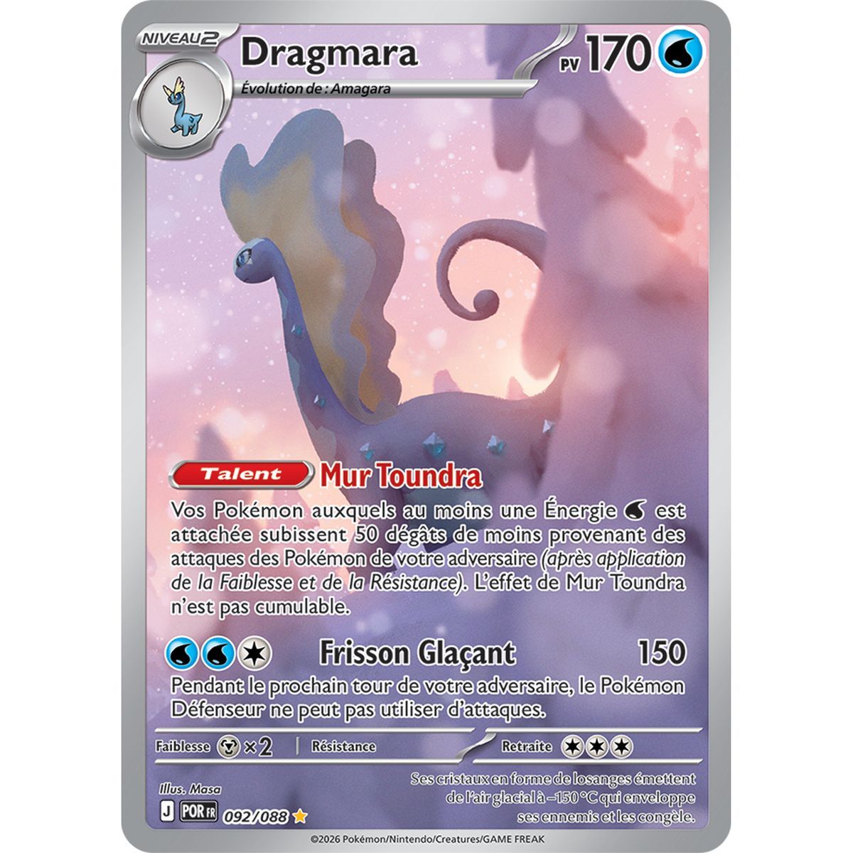 Dragmara – Seltene Illustration 92/88 – ME03 – Pokémon – Mega-Entwicklung „Perfekte Balance“