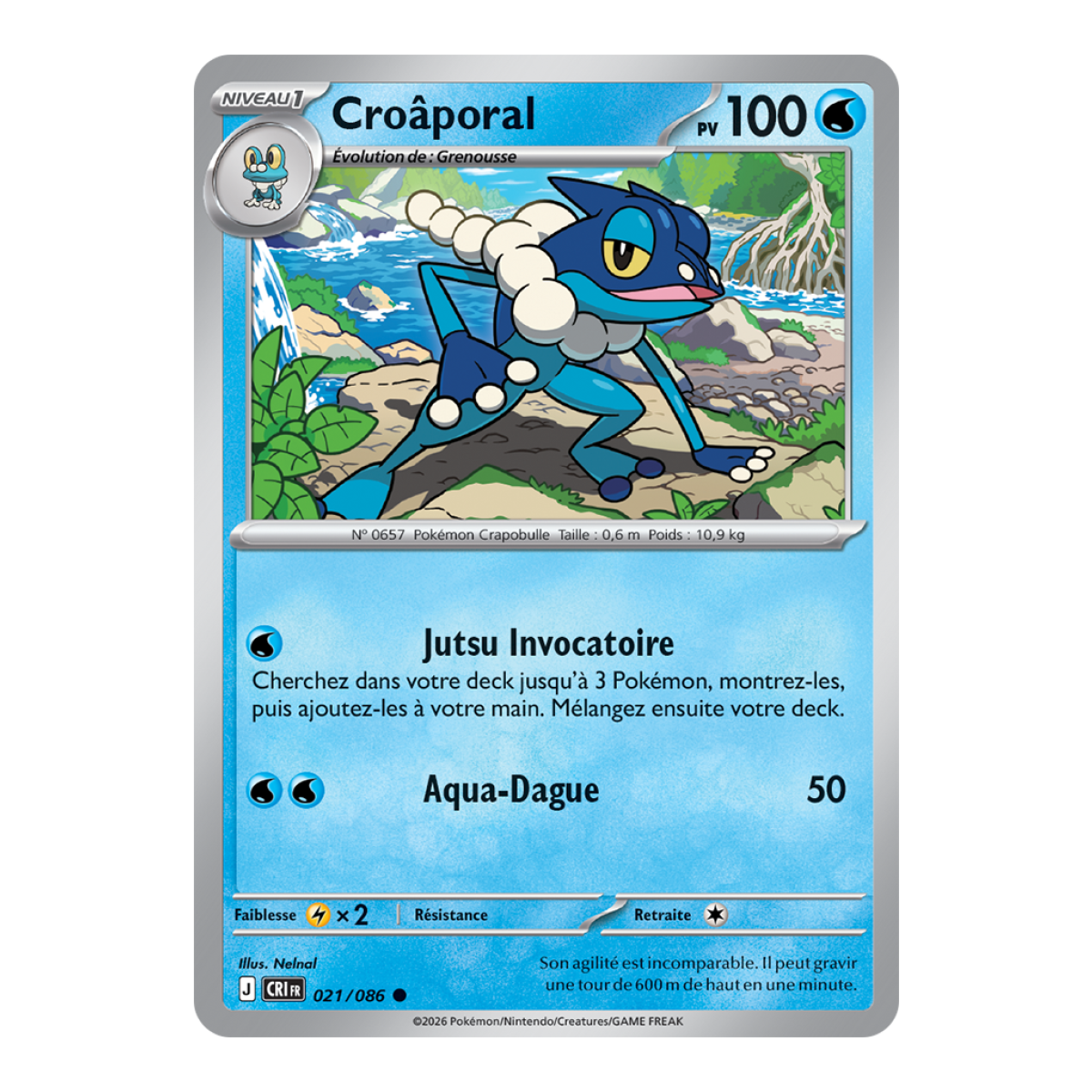 Croagunk - Häufig 21/86 - ME04 - Pokémon - Mega-Entwicklung Chaos Rising