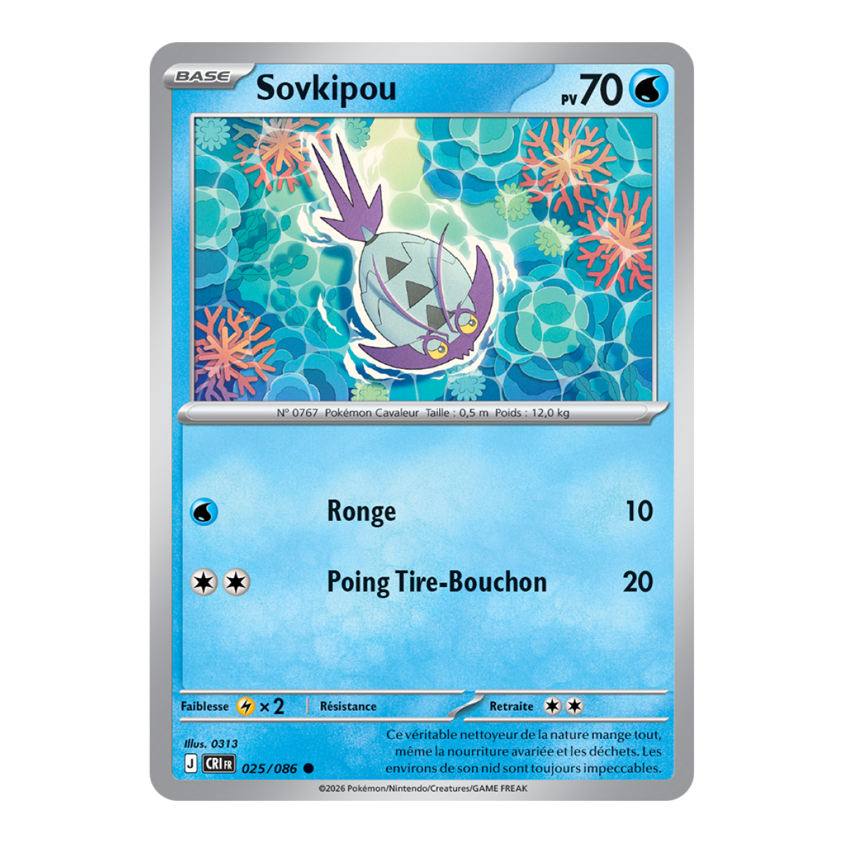 Sovkipou - Reverse 25/86 - ME04 - Pokémon - Mega Evolution Chaos Rising