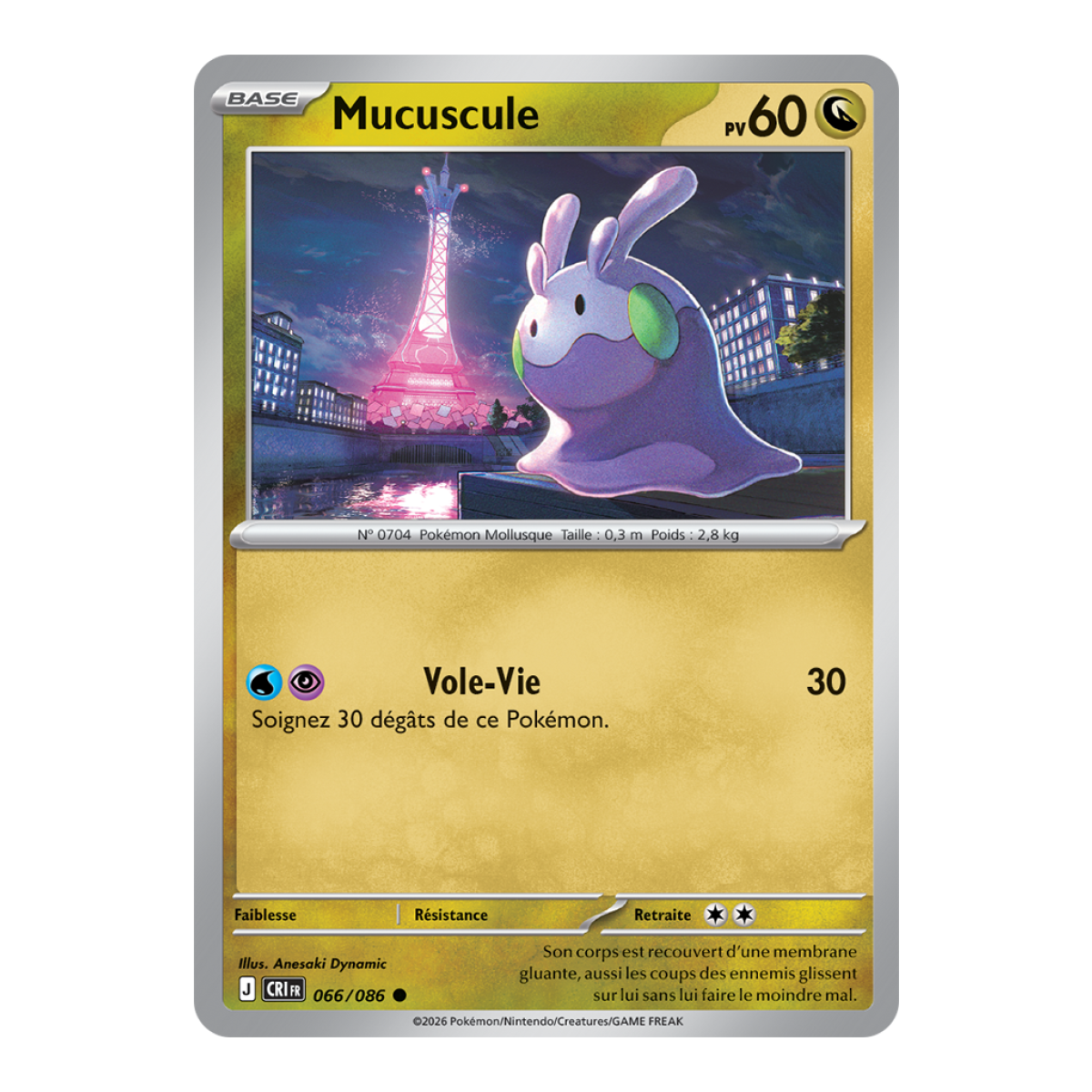 Goomy - Häufig 66/86 - ME04 - Pokémon - Mega-Entwicklung Chaos Rising