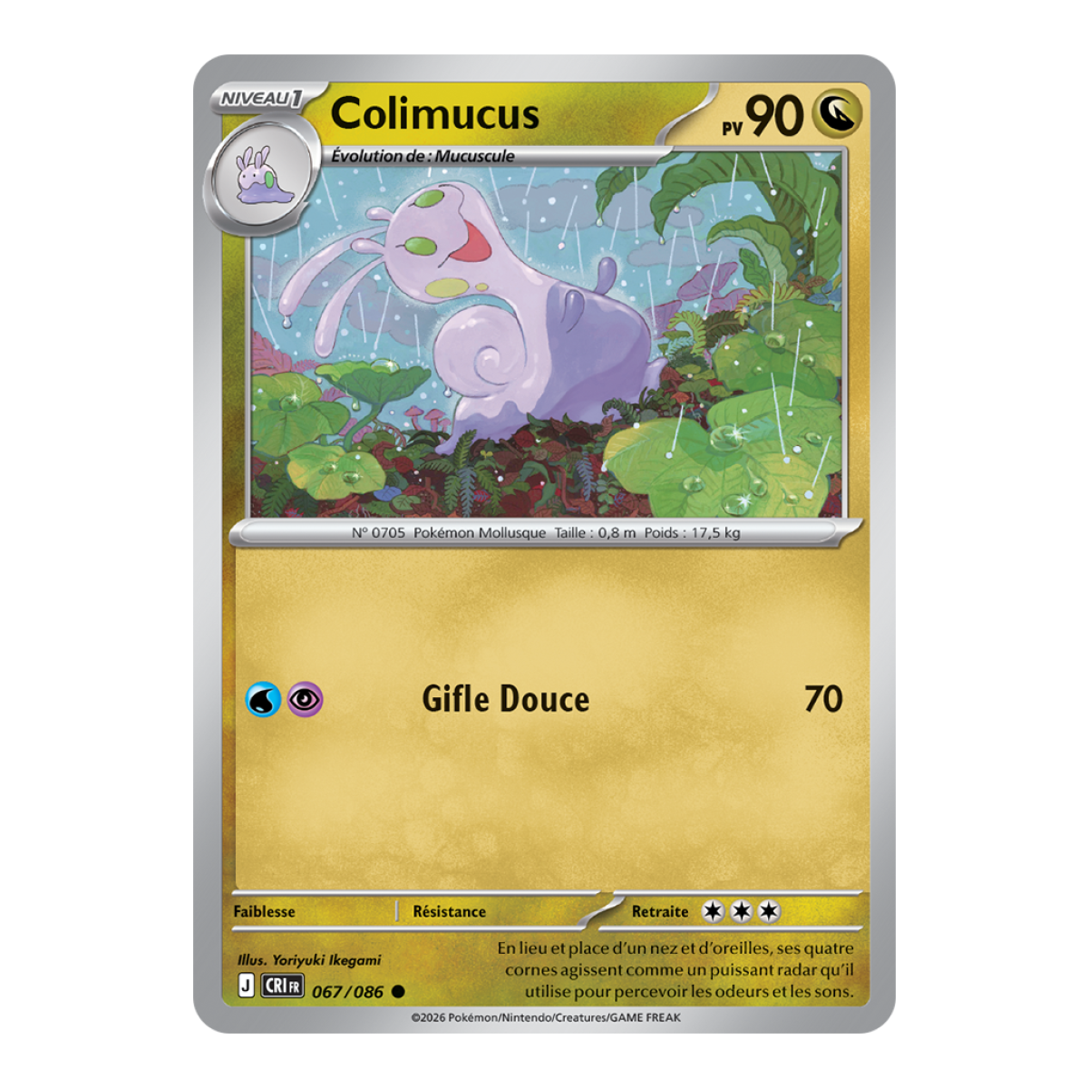 Colimucus - Reverse 67/86 - ME04 - Pokémon - Mega Evolution Chaos Rising