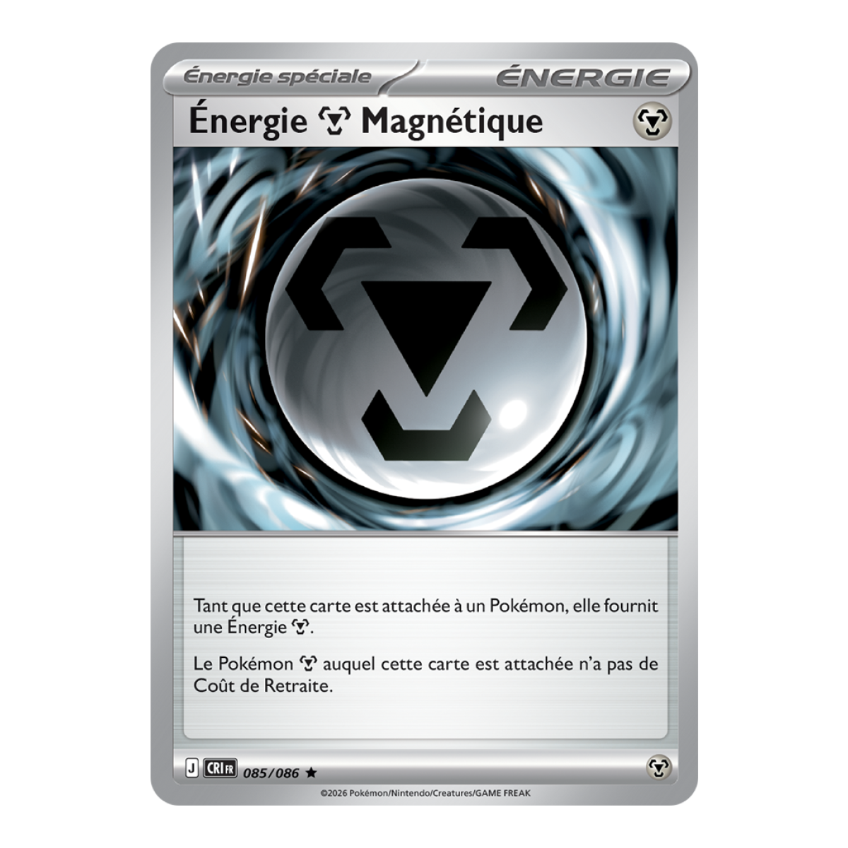 Magnetische Metallenergie - Umgekehrt 85/86 - ME04 - Pokémon - Mega-Entwicklung Chaos Rising