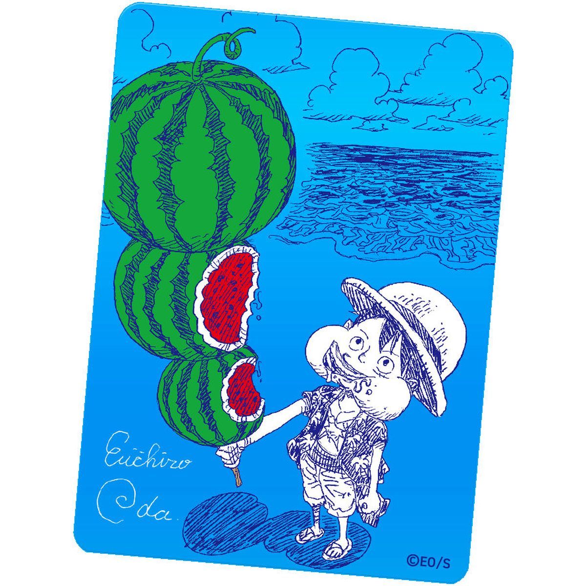 Monkey D. Luffy – Metakira Eiichiro Oda – Watermelon – Natsucomi 2026 – One Piece – Japanisch