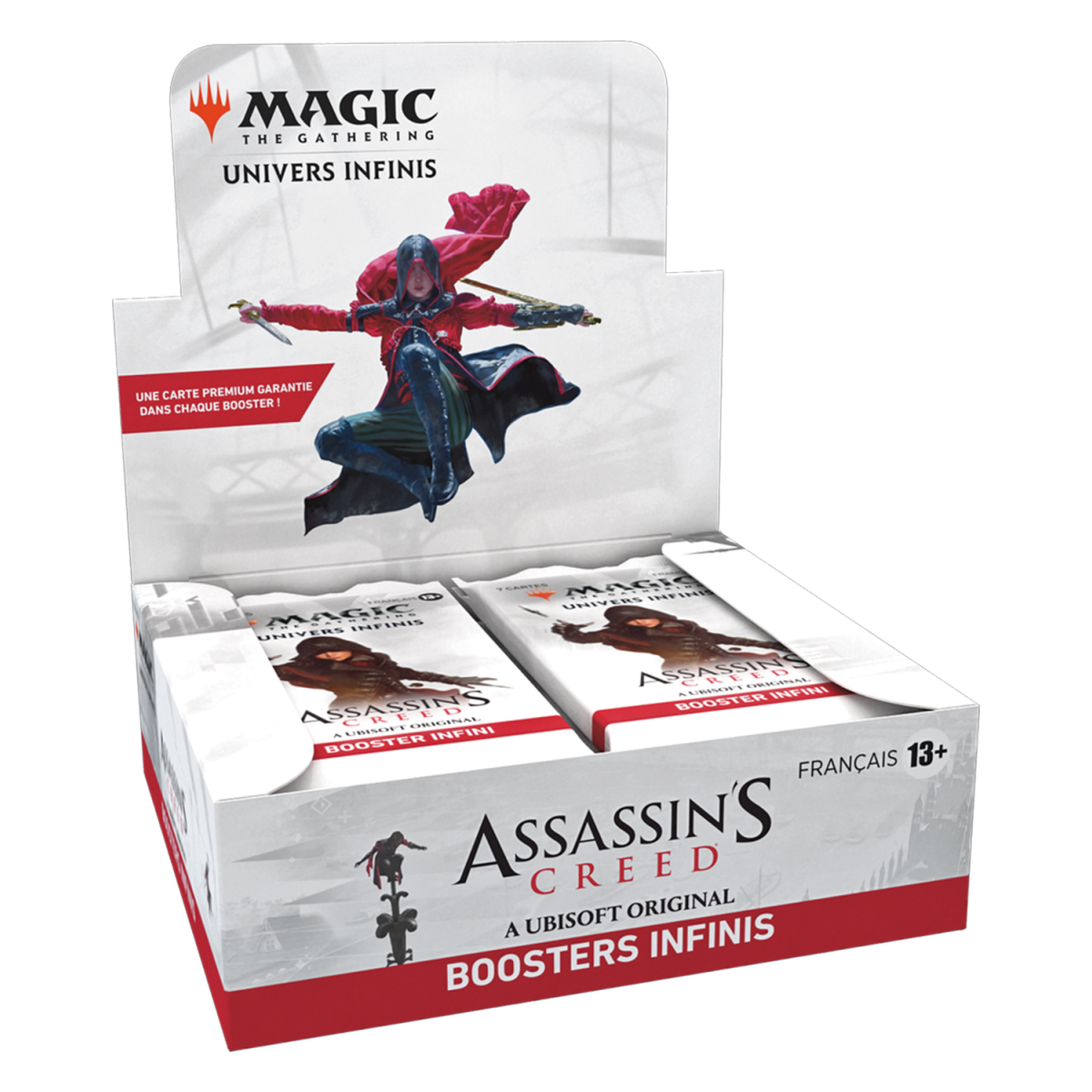 MTG – Box mit 24 Boostern – Assassin's Creed – Infinite Universe – FR