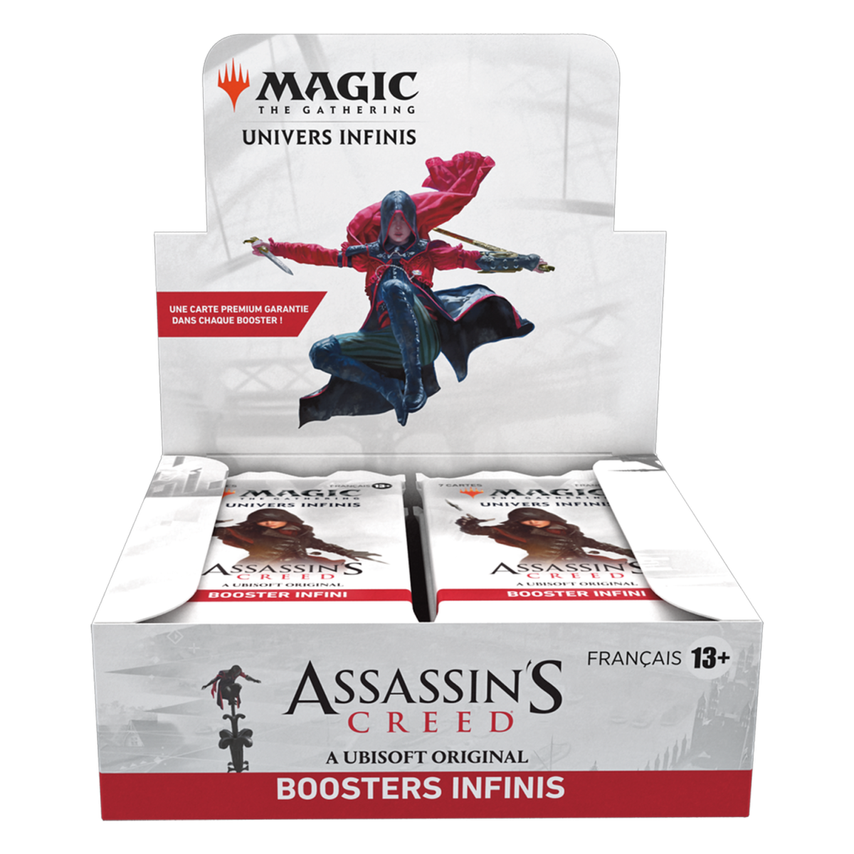 MTG – Box mit 24 Boostern – Assassin's Creed – Infinite Universe – FR