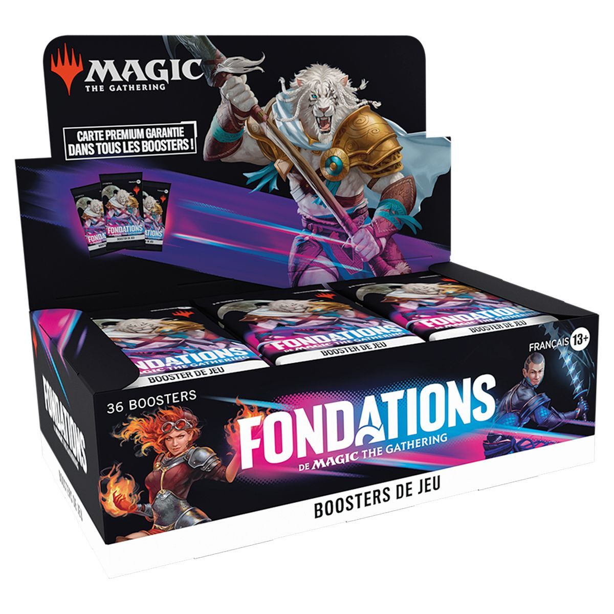 Item MTG – Box mit 36 Game-Boostern – Foundations – FR