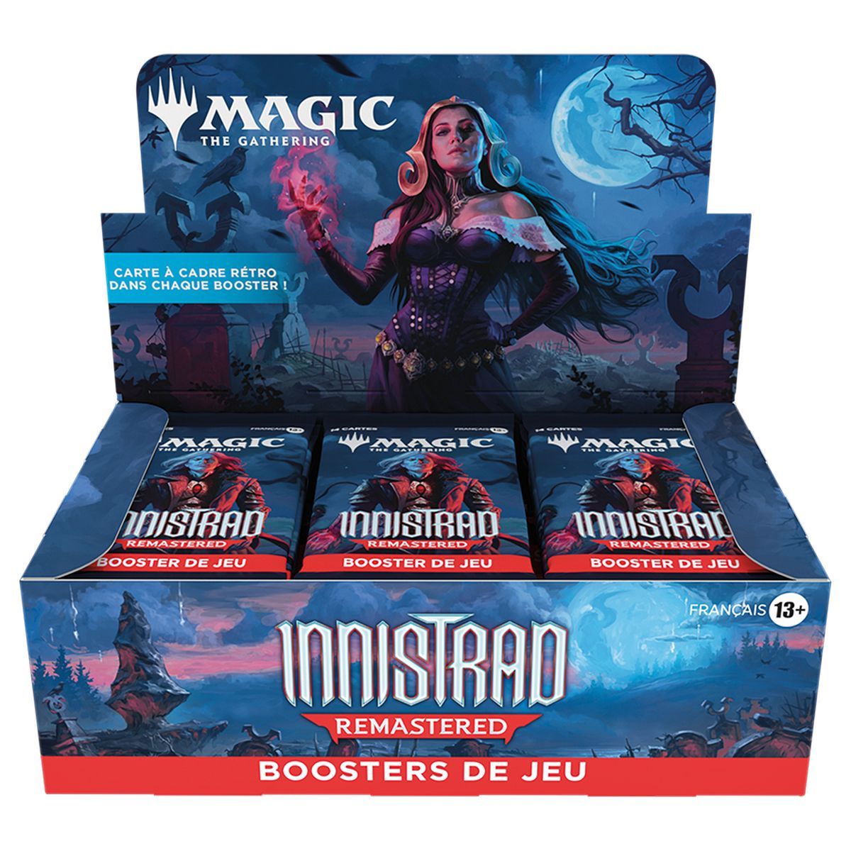 MTG – Box mit 36 Game-Boostern – Innistrad Remastered – FR