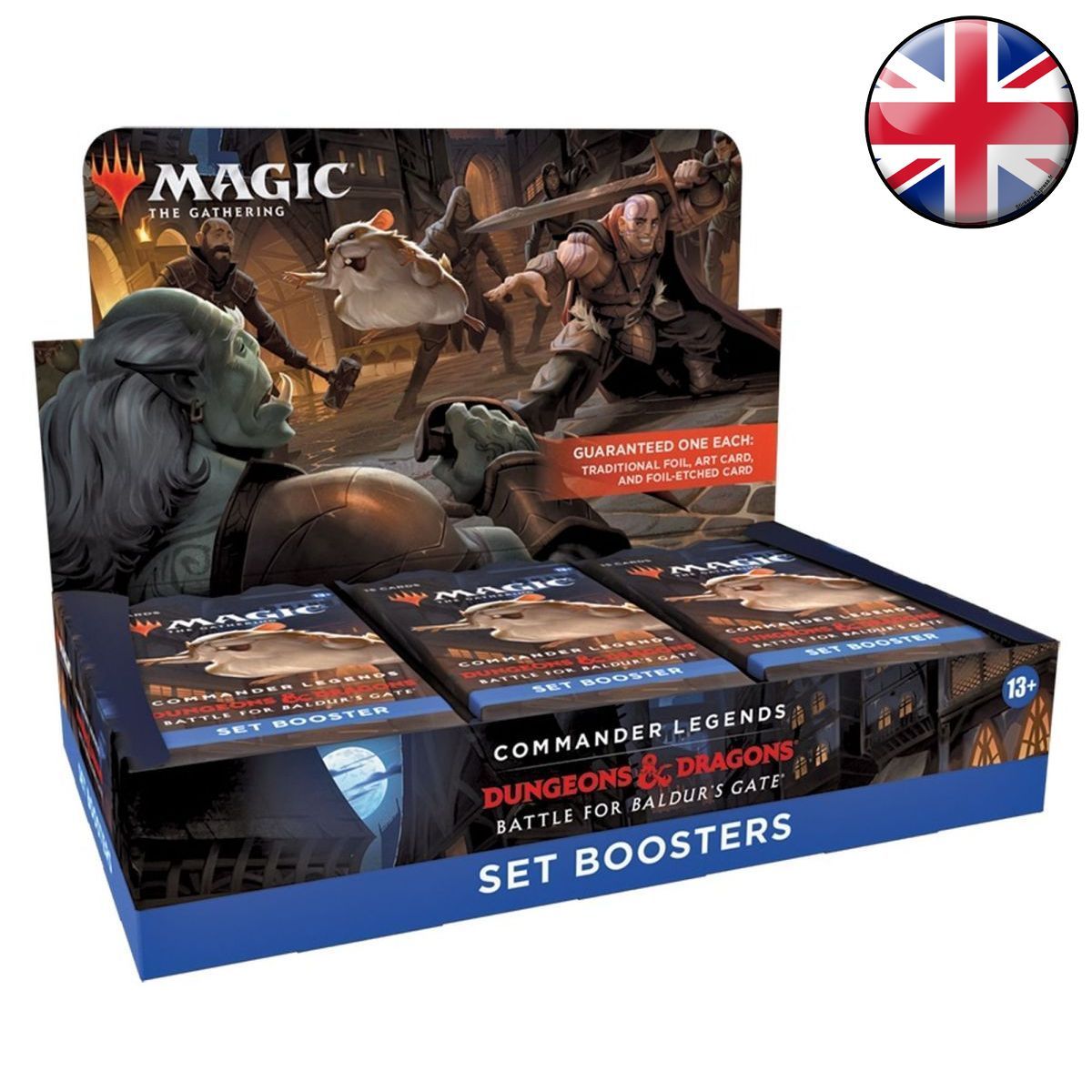 Item MTG – Booster-Box – Set – Commander Legends: Dungeons & Dragons: Die Schlacht von Baldur’s Gate – DE