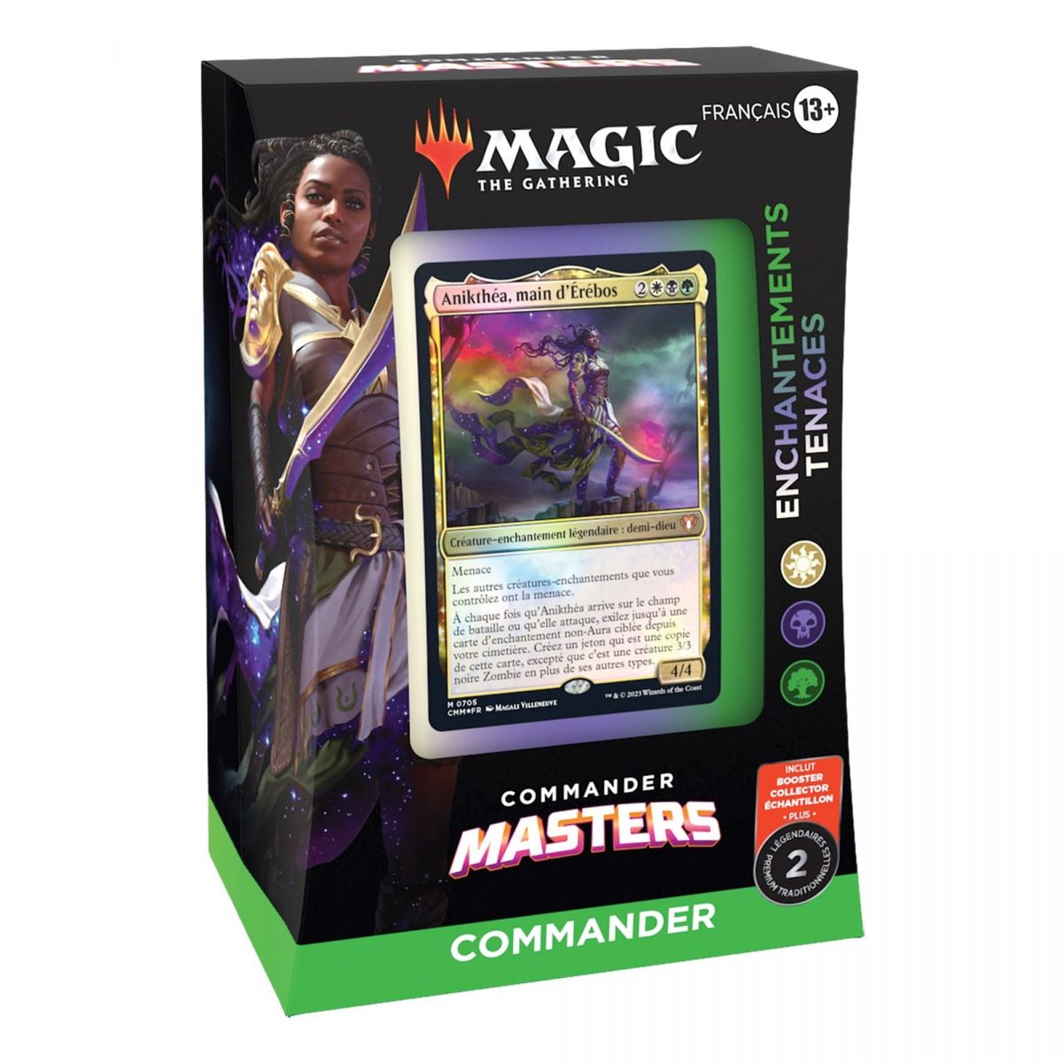Item MTG – Commander Deck – Commander Masters – Stubborn Enchantments – FR