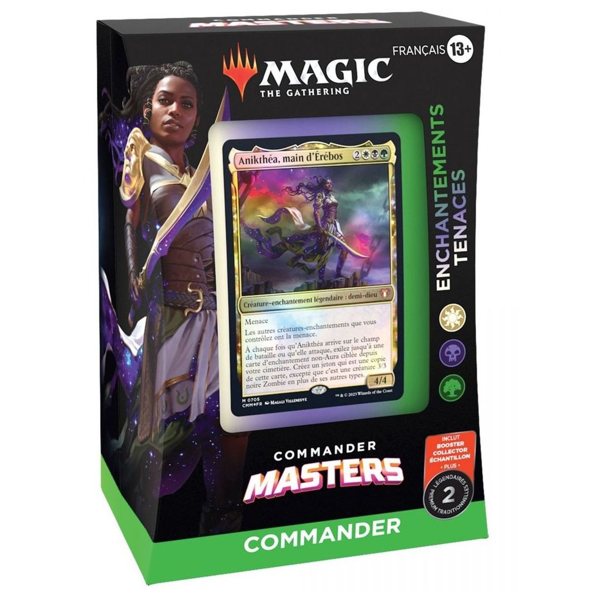 MTG – Commander Deck – Commander Masters – Stubborn Enchantments – FR