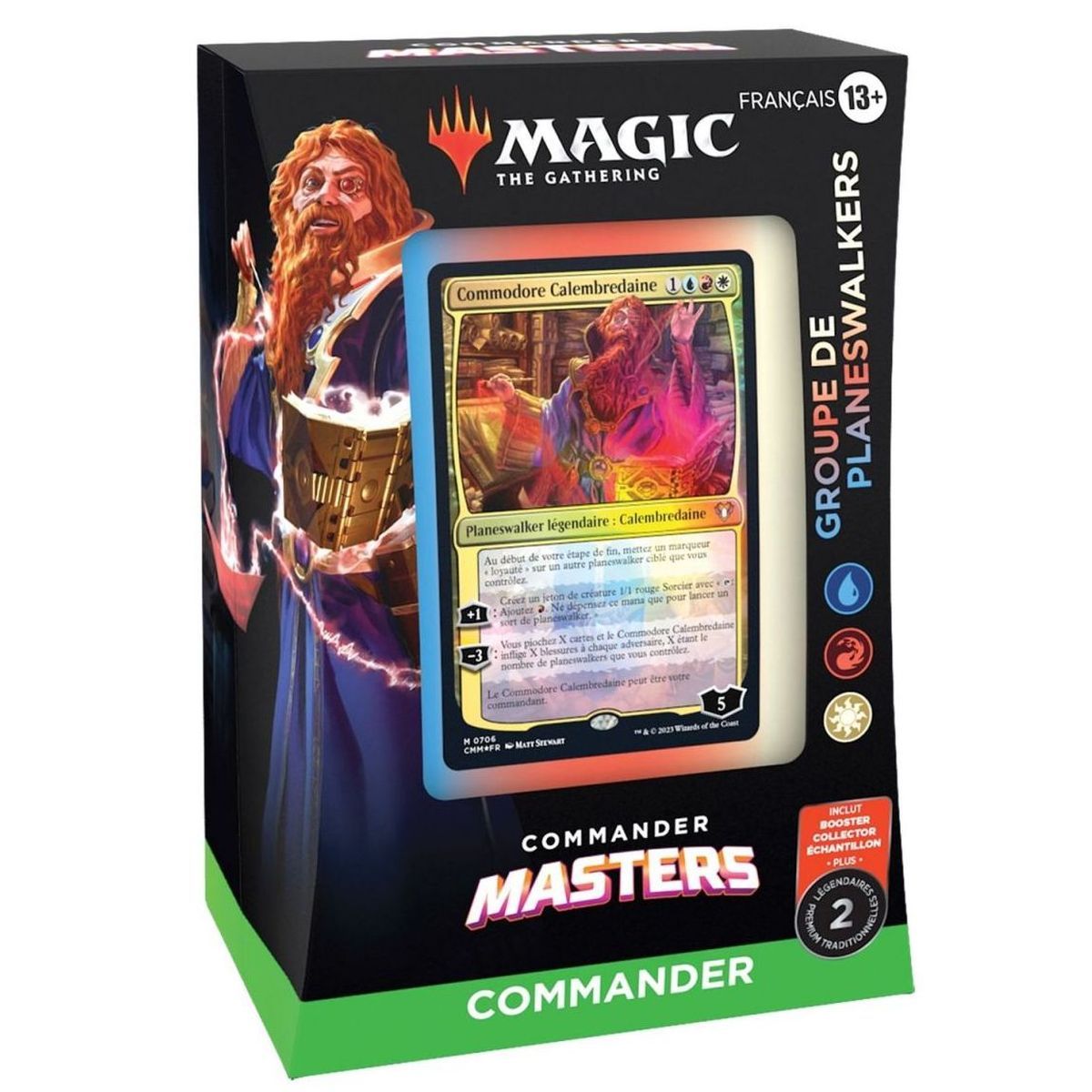 MTG – Commander Deck – Commander Masters – Planeswalker Group – FR