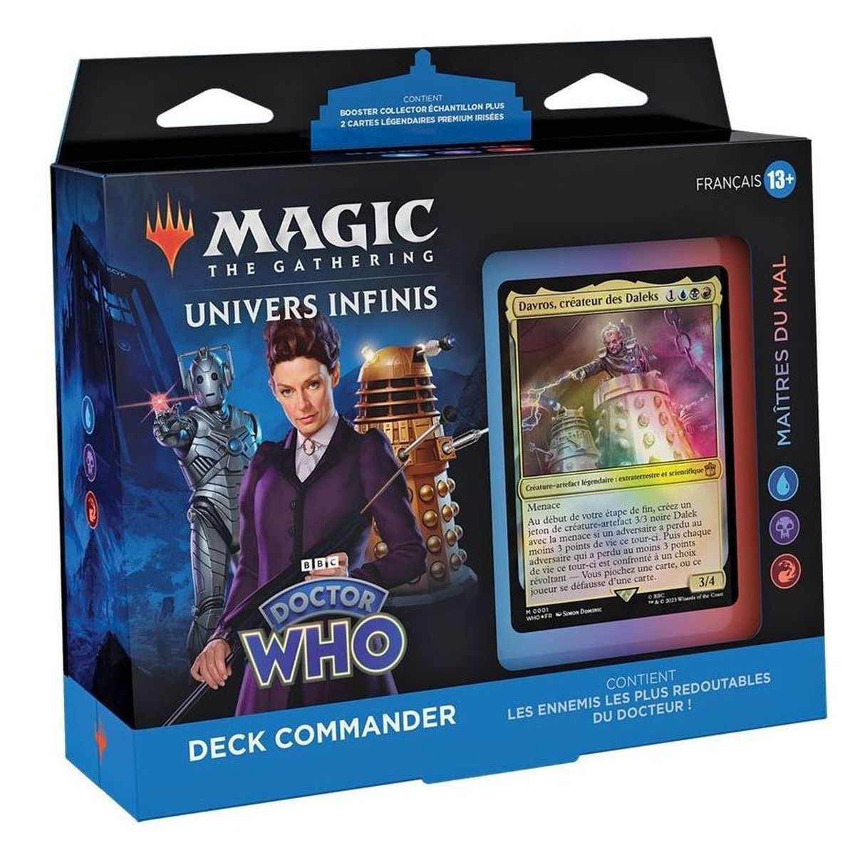 MTG – Deck Commander – Doctor Who – Masters of Evil – FR