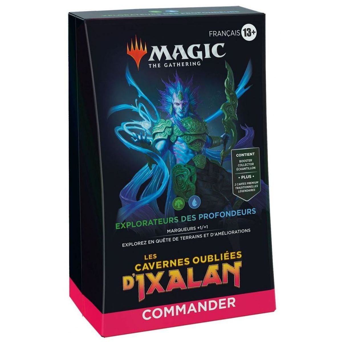 MTG – Deck Commander – The Forgotten Caverns of Ixalan – Explorers of the Deep – FR