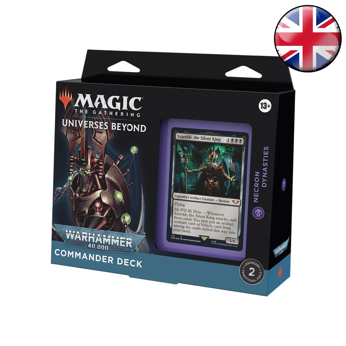 MTG – 4er-Set Deck Commander – Warhammer 40K – DE