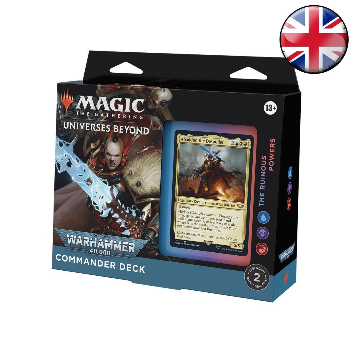 MTG – 4er-Set Deck Commander – Warhammer 40K – DE