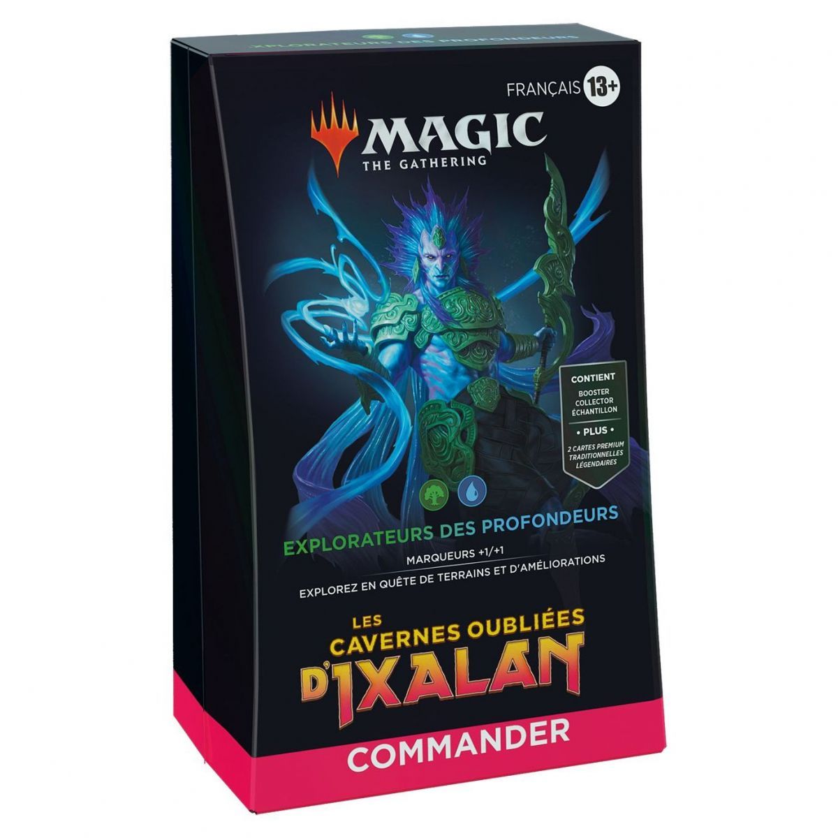 MTG – Set mit 4 Commander-Decks – Die vergessenen Höhlen von Ixalan – Explorers of the Deep – FR