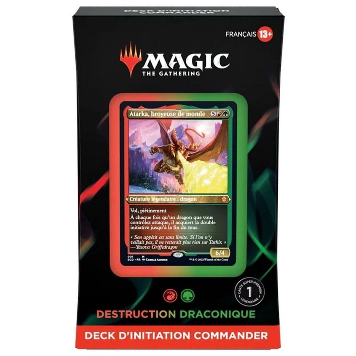 Item MTG – Starter Commander 2022 – Evergreen – Draconic Destruction – FR