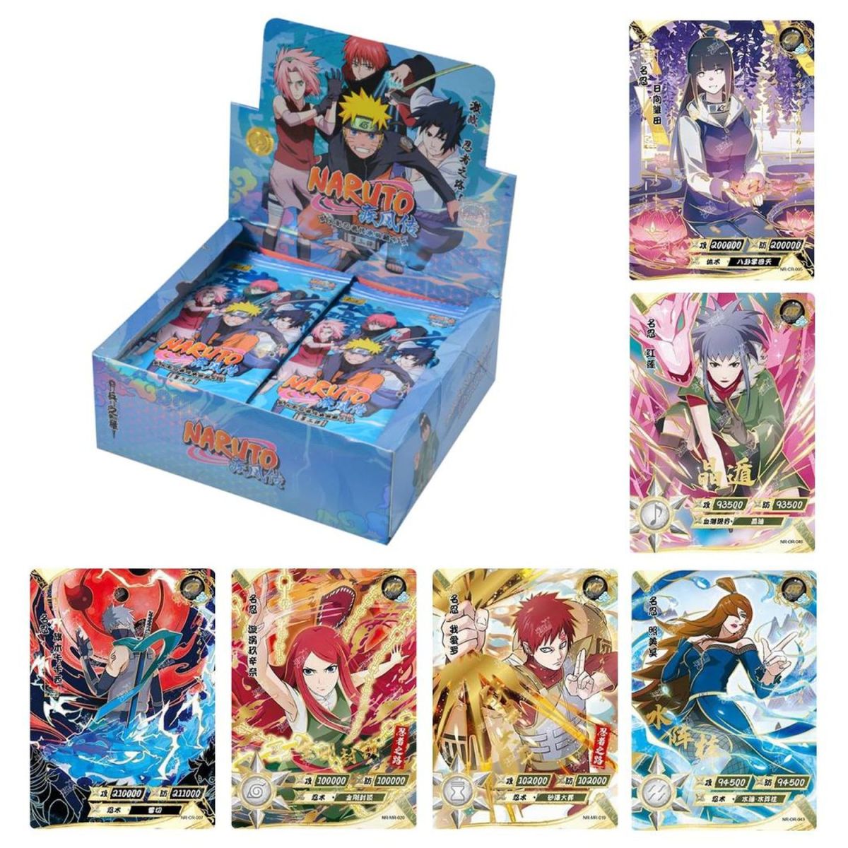 Kayou 110 – Naruto – Box mit 30 Boostern – T2W3 Naruto Shippuden TIER 2 WAVE 3 – CHN