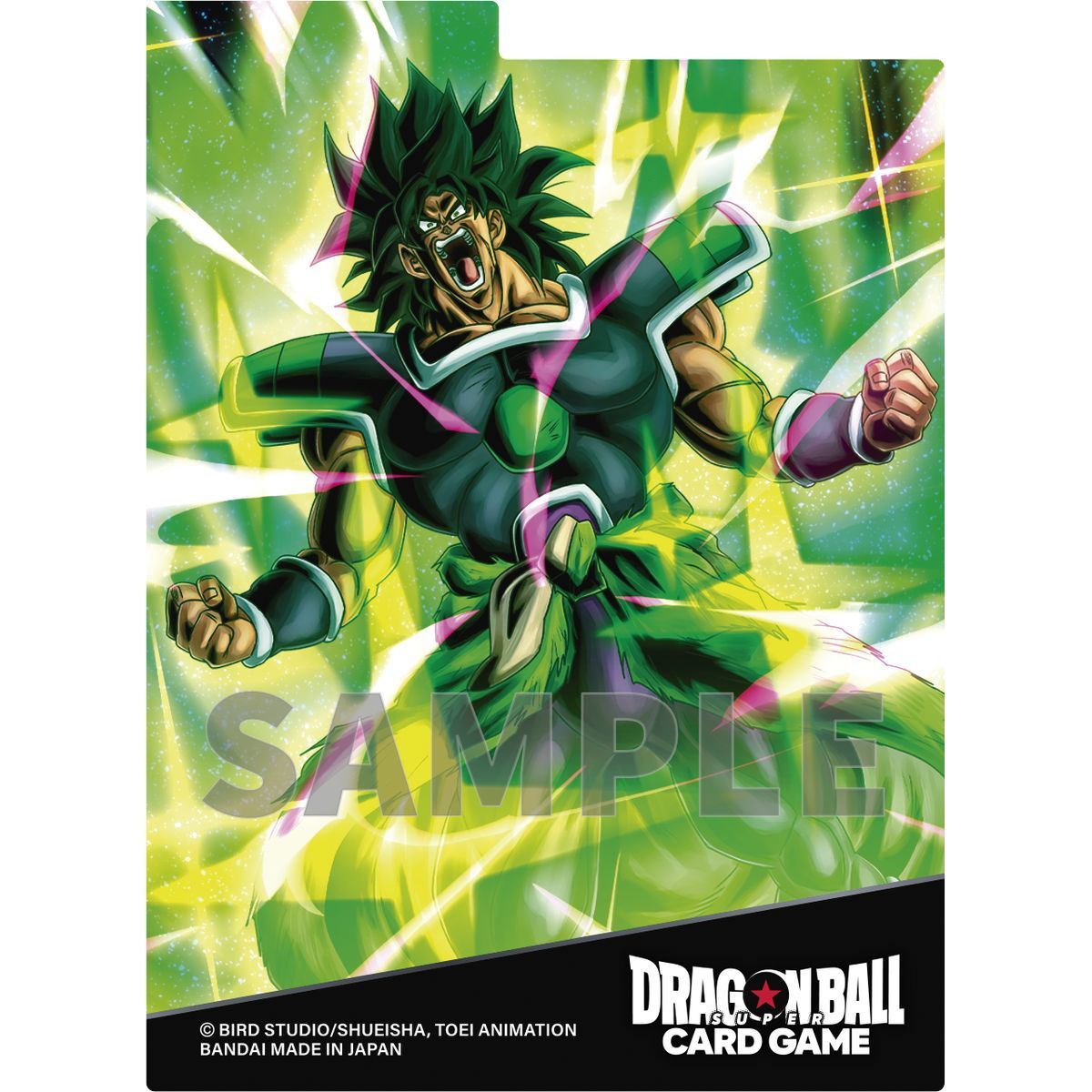 Offizielles Kartenetui und Kartenhülle – Broly Set 04 – Dragon Ball Super CG Fusion World