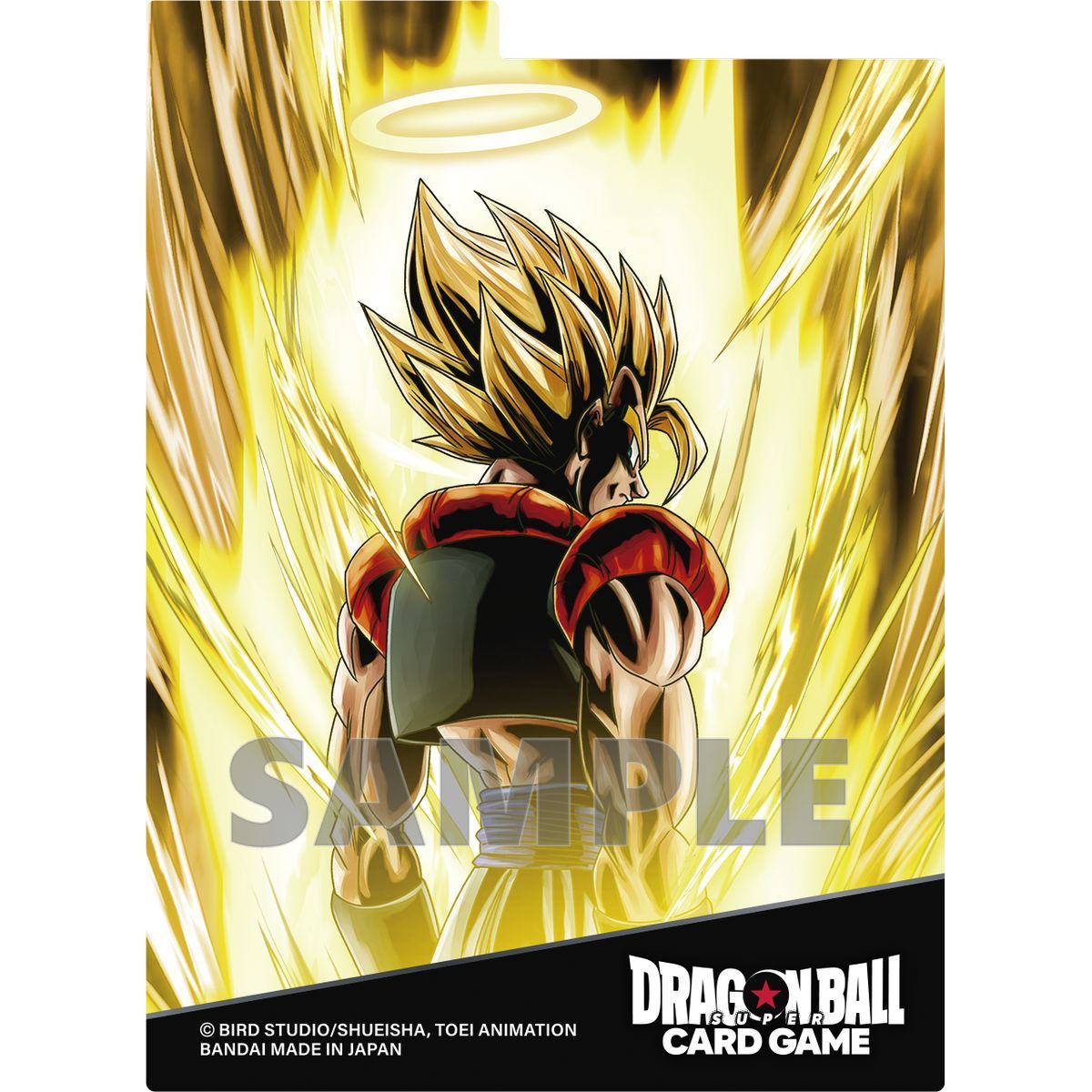 Offizielles Kartenetui und Kartenhülle – Gogeta Set 03 – Dragon Ball Super CG Fusion World