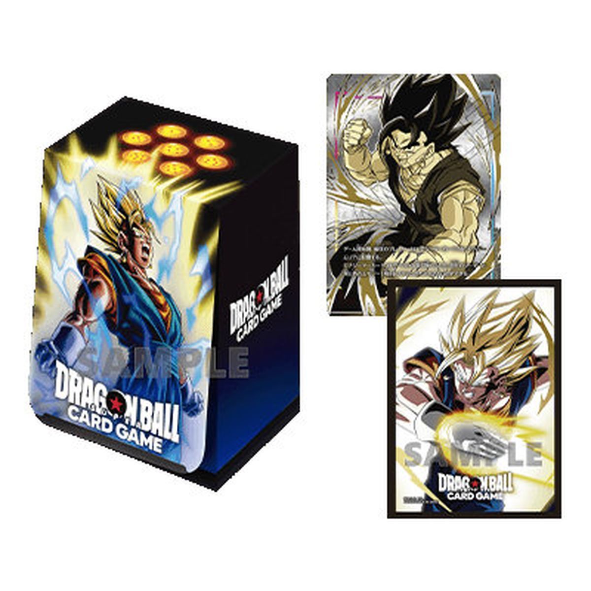 Offizielles Kartenetui und Kartenhülle - Vegito Set 02 - Dragon Ball Super CG Fusion World