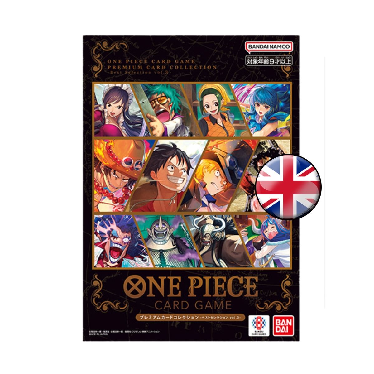 One Piece-Kartenspiel – Premium-Kartensammlung – Beste Auswahl Vol. 3 - Englisch