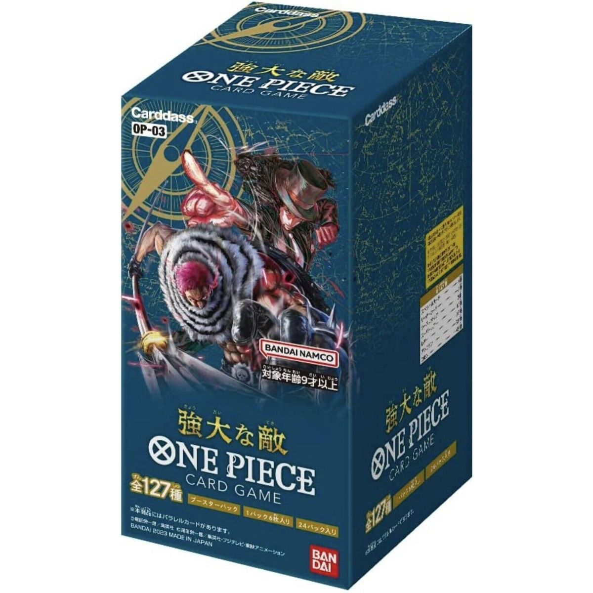 One Piece CG – Display – Box mit 24 Boostern – Pillars of Strength – OP-03 – JP