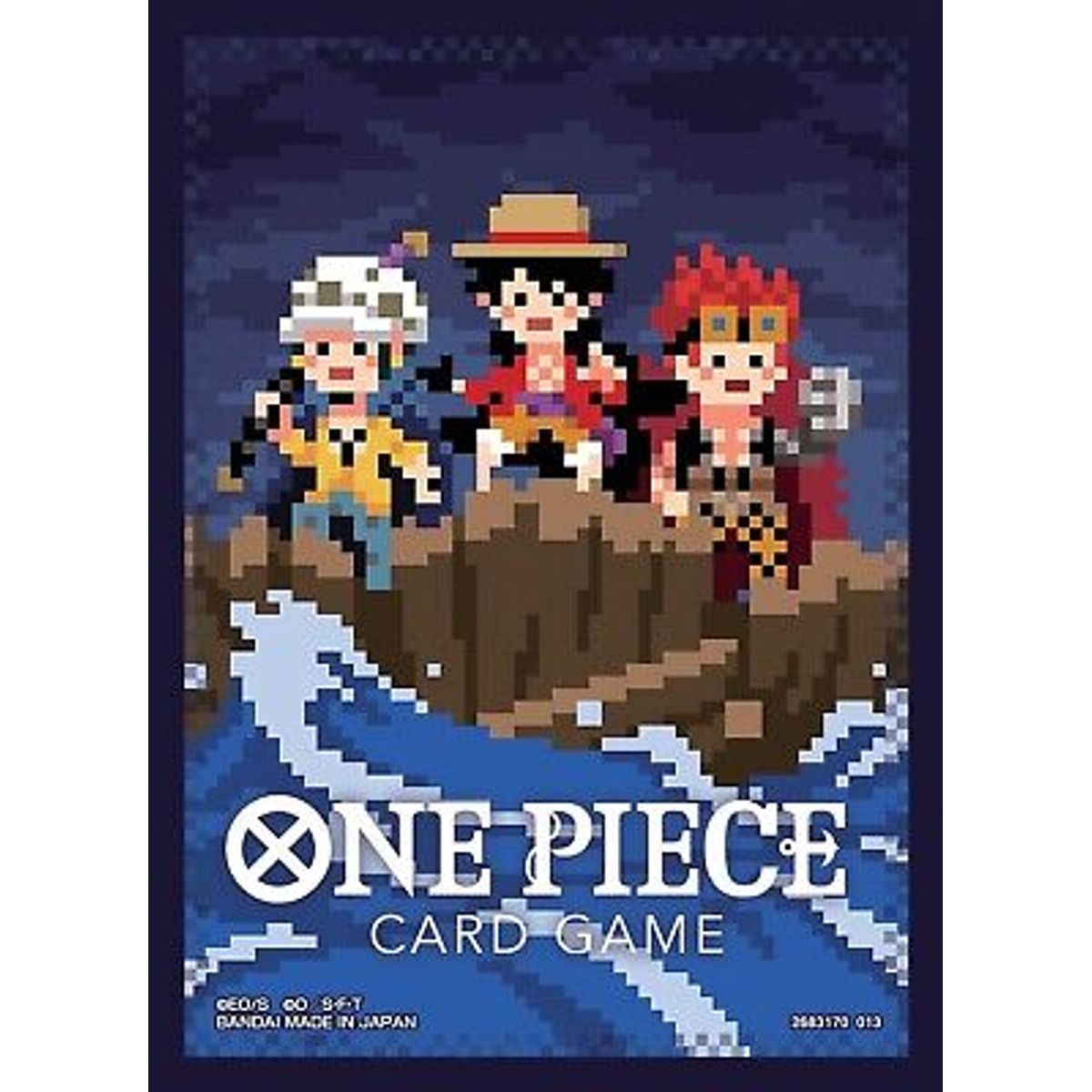 One Piece CG - Kartenhüllen - Standard - Three Brothers Pixel (70)