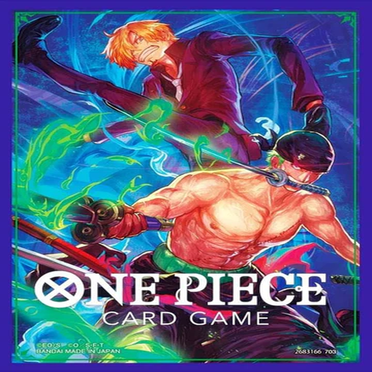 One Piece CG - Kartenhüllen - Standard - ZORO & SANJI (70)