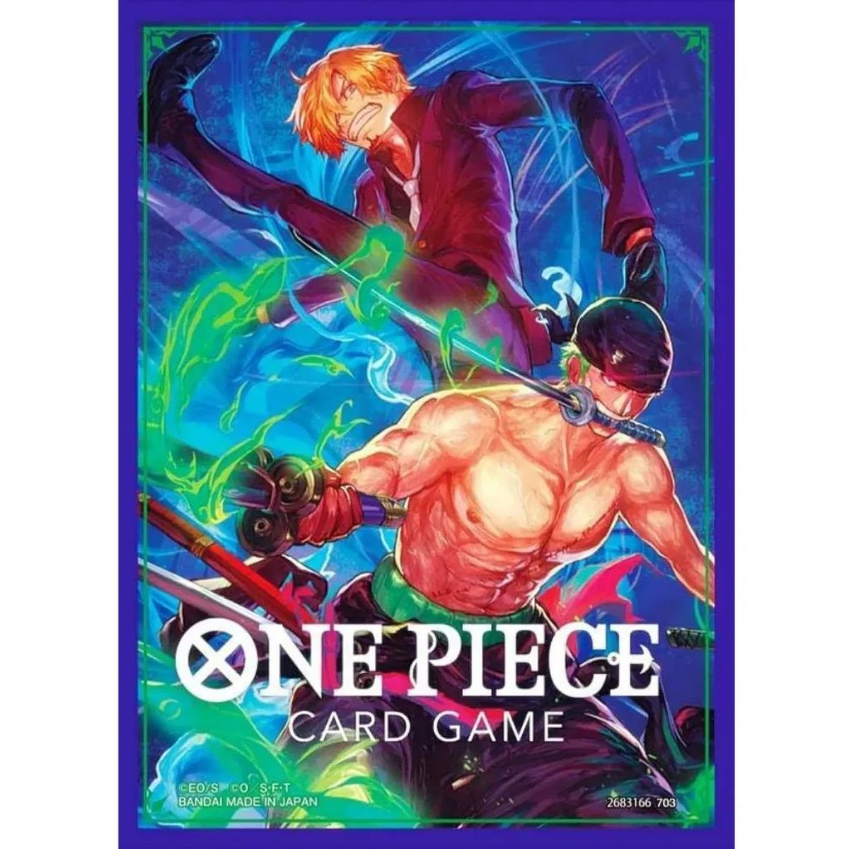 Item One Piece CG - Kartenhüllen - Standard - ZORO & SANJI (70)