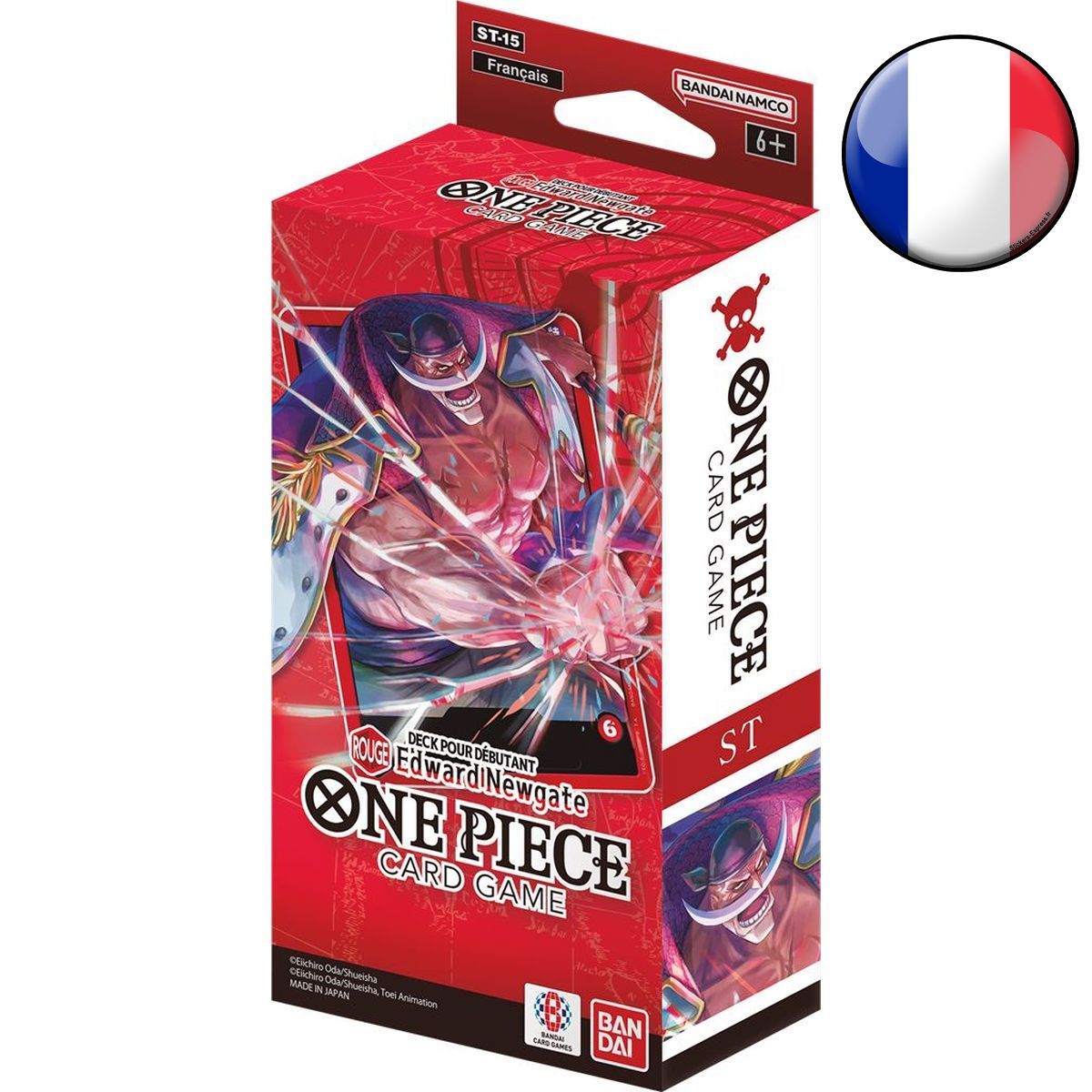 Anfängerdeck – Rot – Edward Newgate – One Piece CG – ST15 – FR