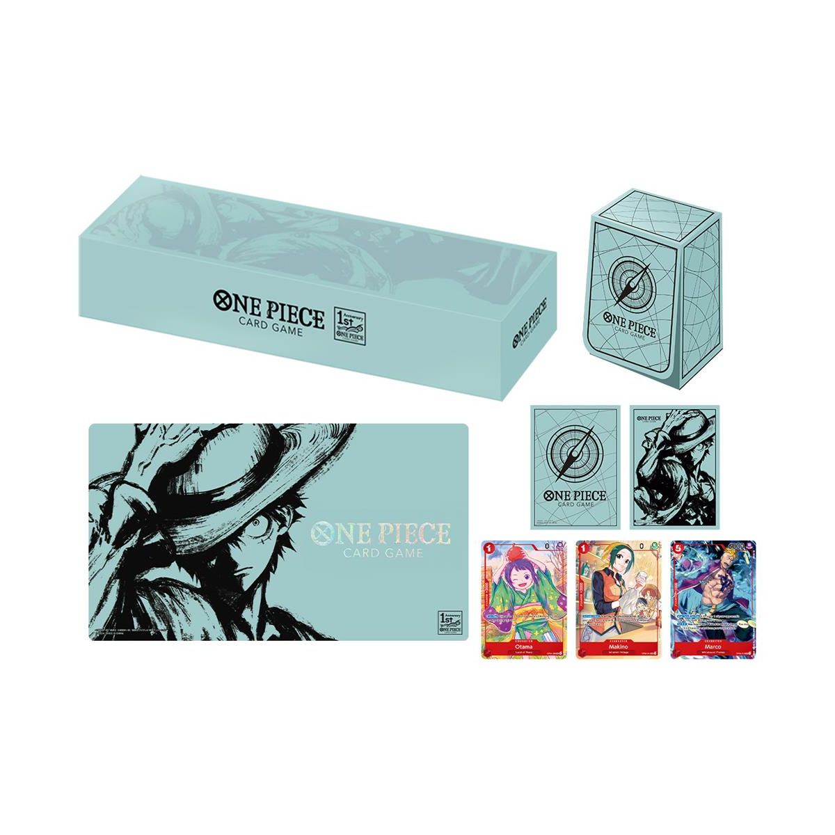 Item One Piece CG – Boxset – Japanisches Set zum 1. Jubiläum – DE
