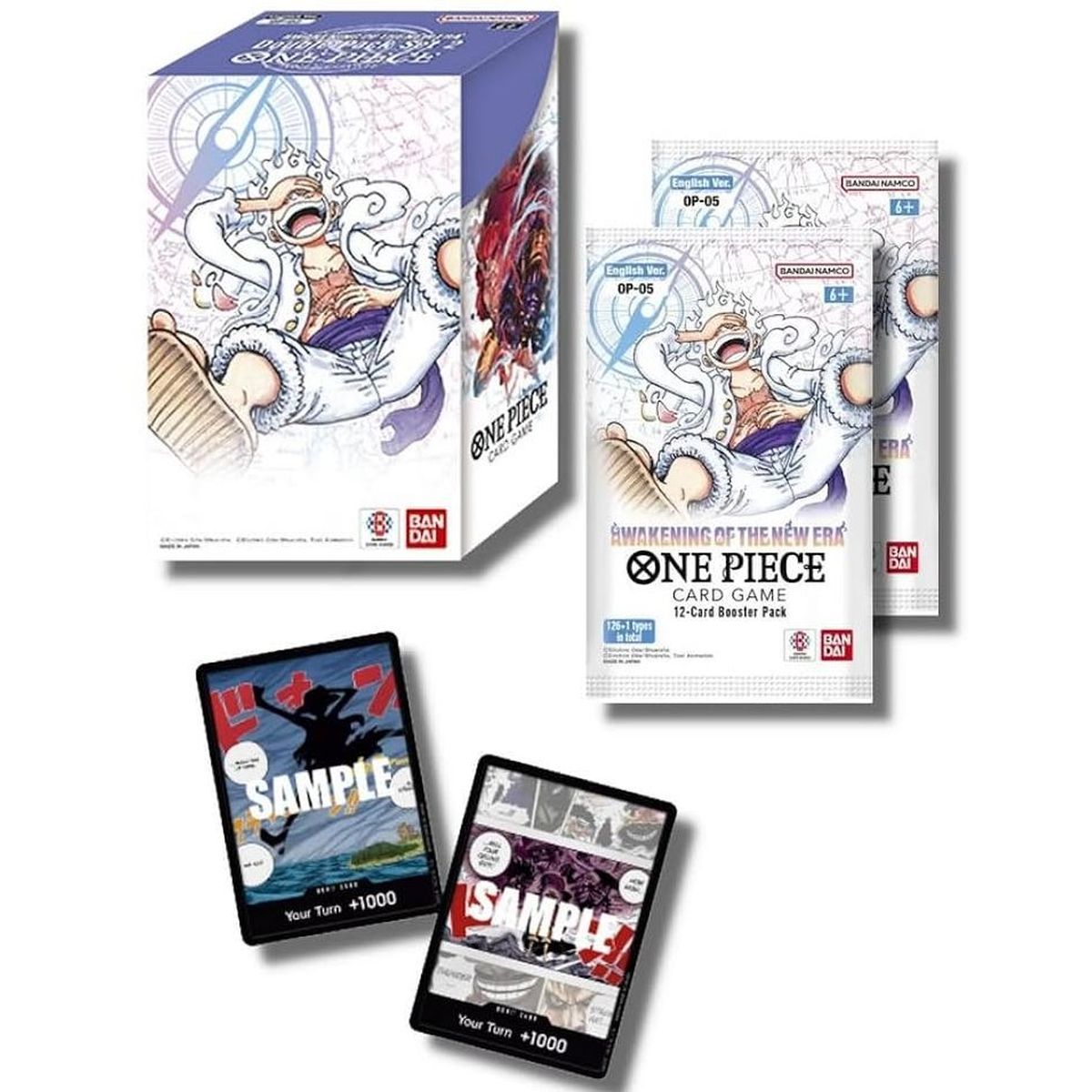 One Piece – Doppelpack-Set-Booster – Erwachen einer neuen Ära – OP-05 – DE