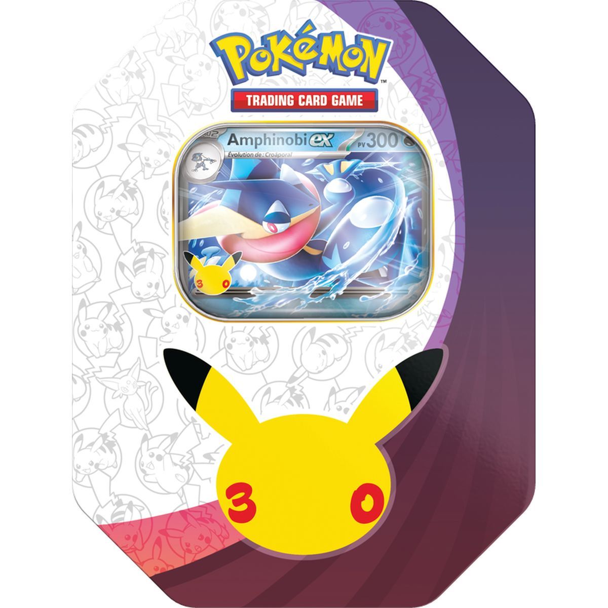 Pokébox – 4 Booster – Greninja ex – 30. Jubiläum [ME05.5][30C] – Pokémon – FR