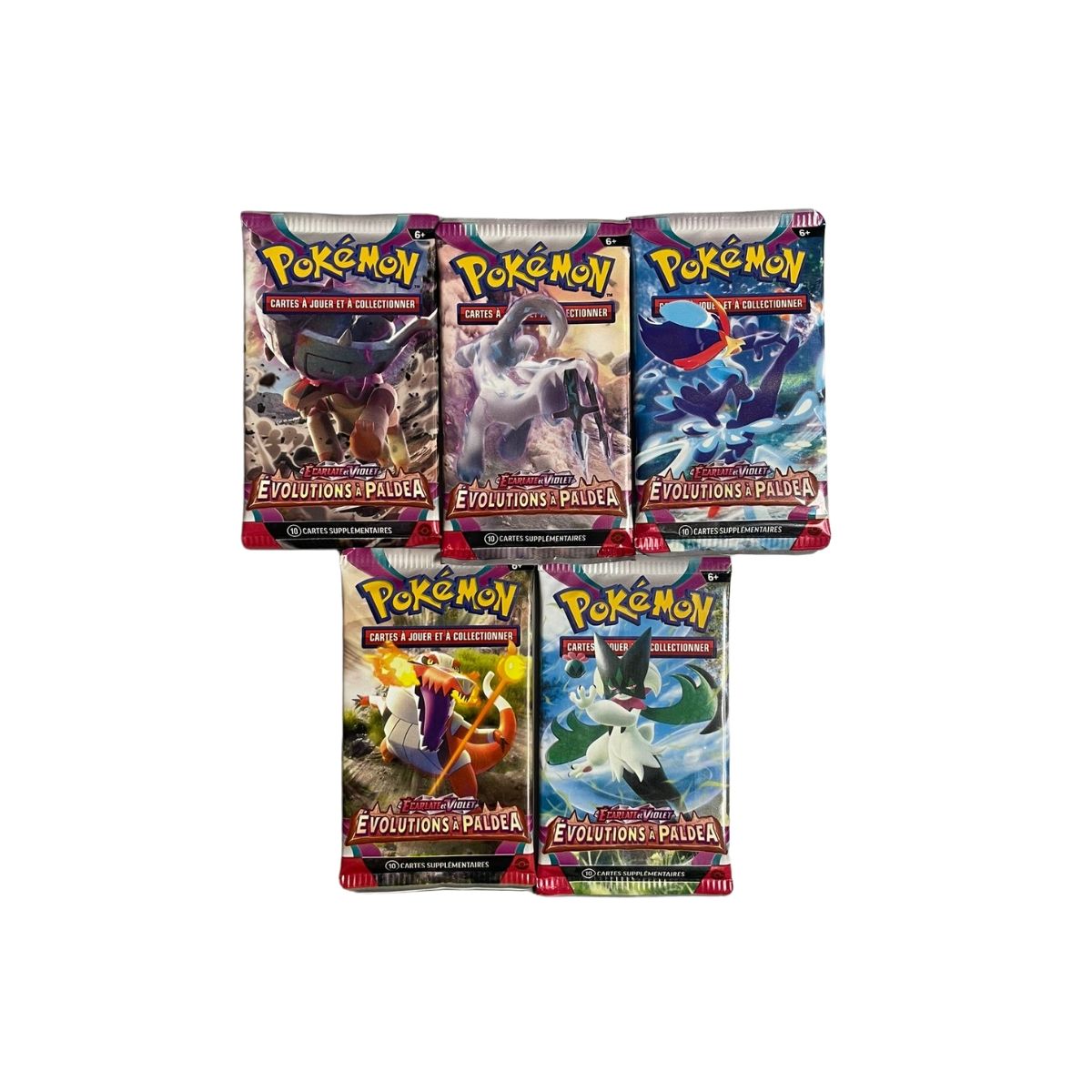 Pokémon – Artset Booster – Scharlachrot und Violett – Entwicklungen in Paldea [SV2][EV02] – FR