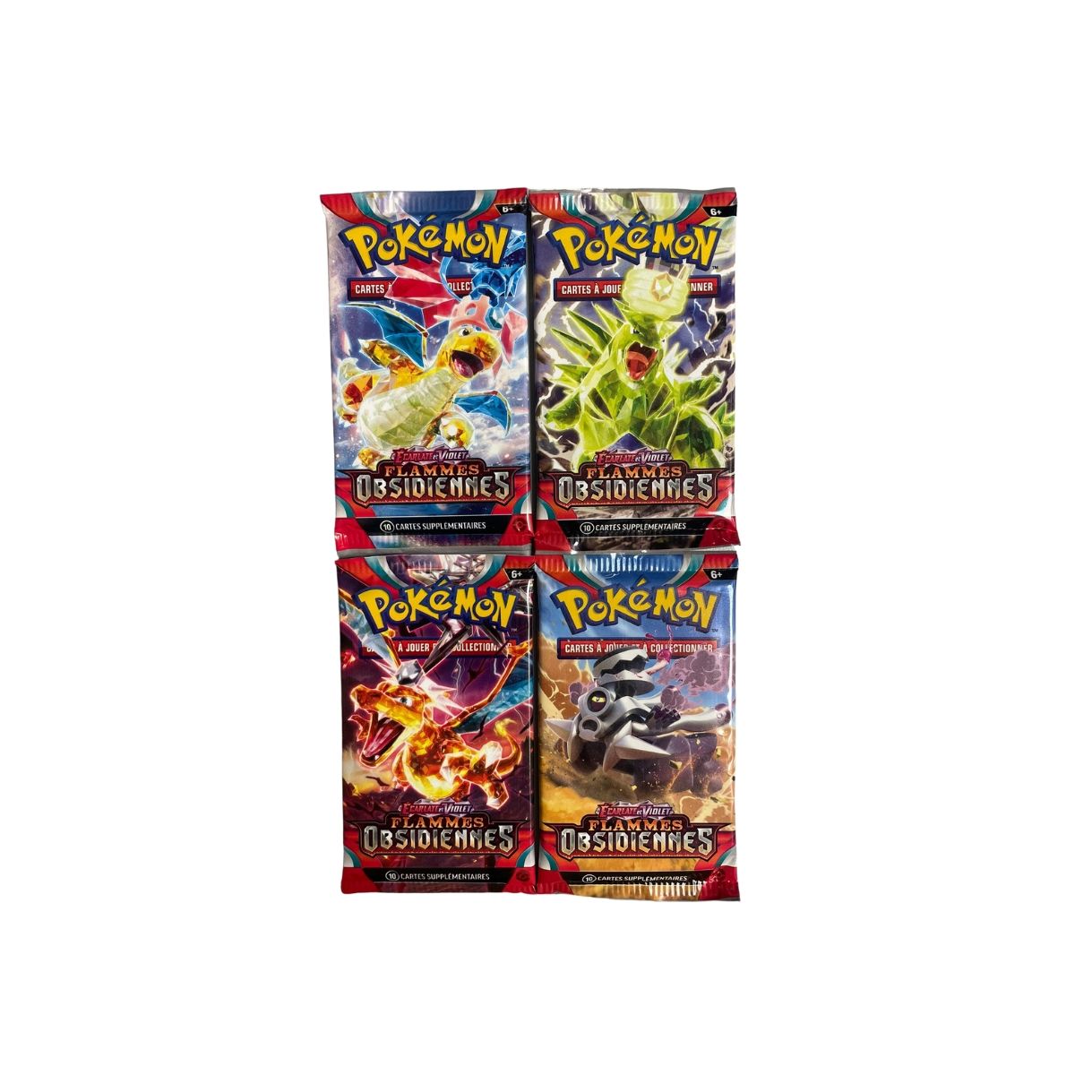 Pokémon – Artset Booster – Scharlachrot und Violett – Obsidianflammen [SV3][EV03] – FR