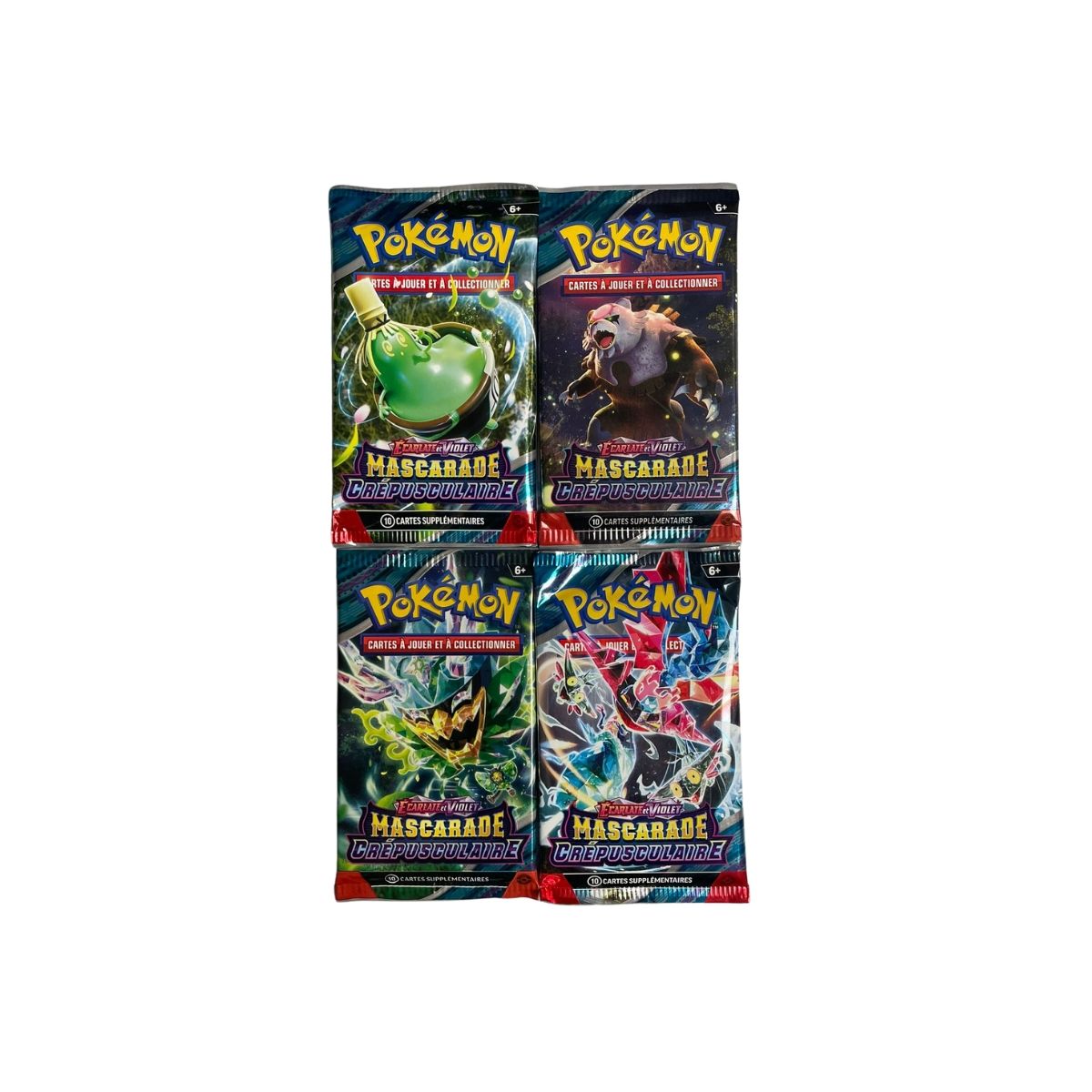 Pokémon – Artset Booster – Scarlet und Violet – Paradox Rift [SV4][EV04] – FR