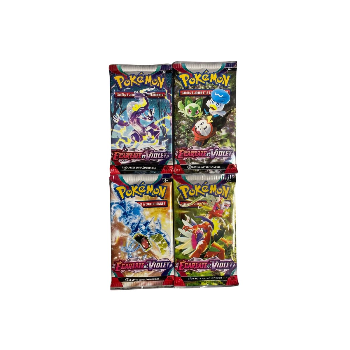 Pokémon – Artset Booster – Scharlachrot und Violett – [SV1][EV01] – FR