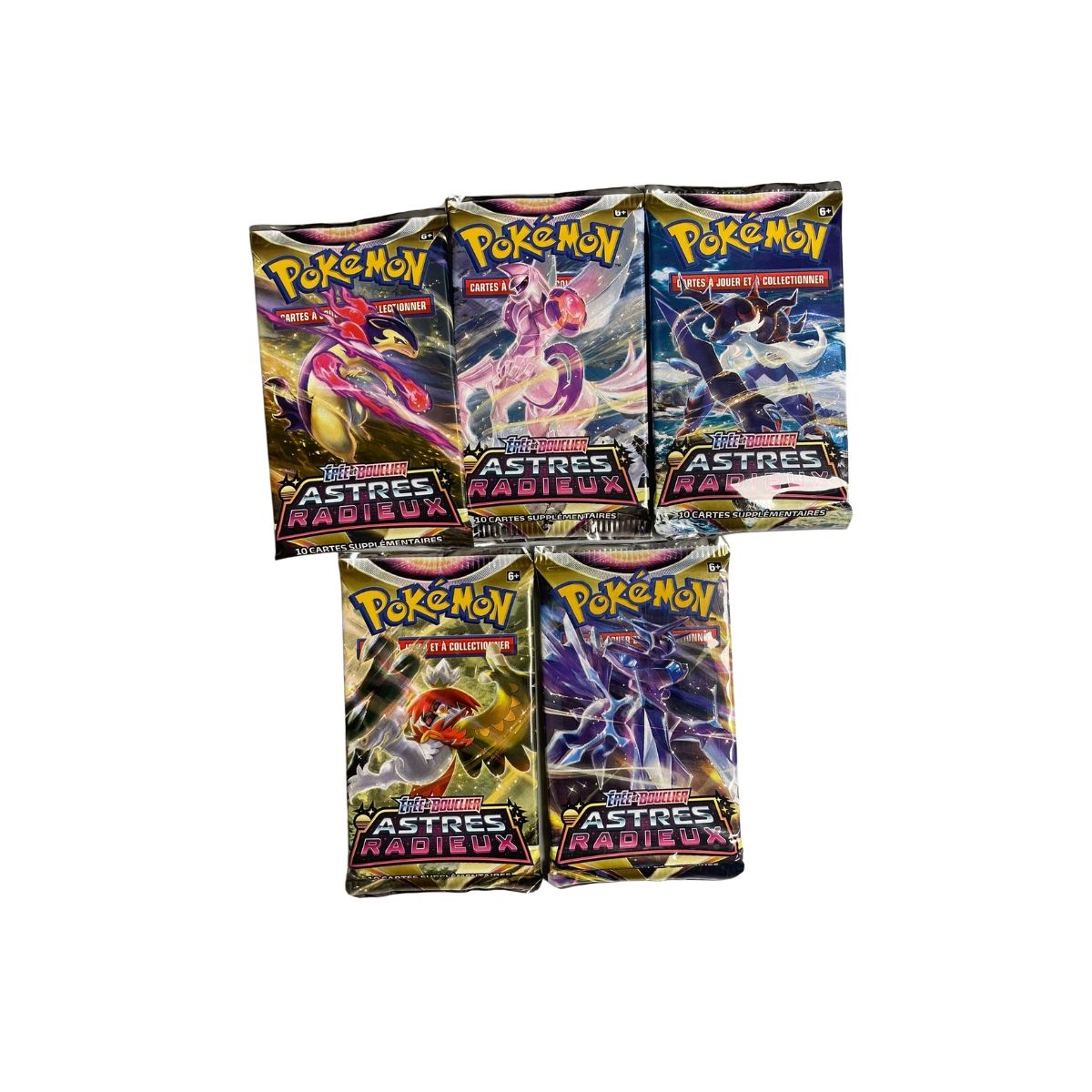 Pokémon – Artset Booster – Schwert und Schild – Strahlende Sterne [EB10] – FR